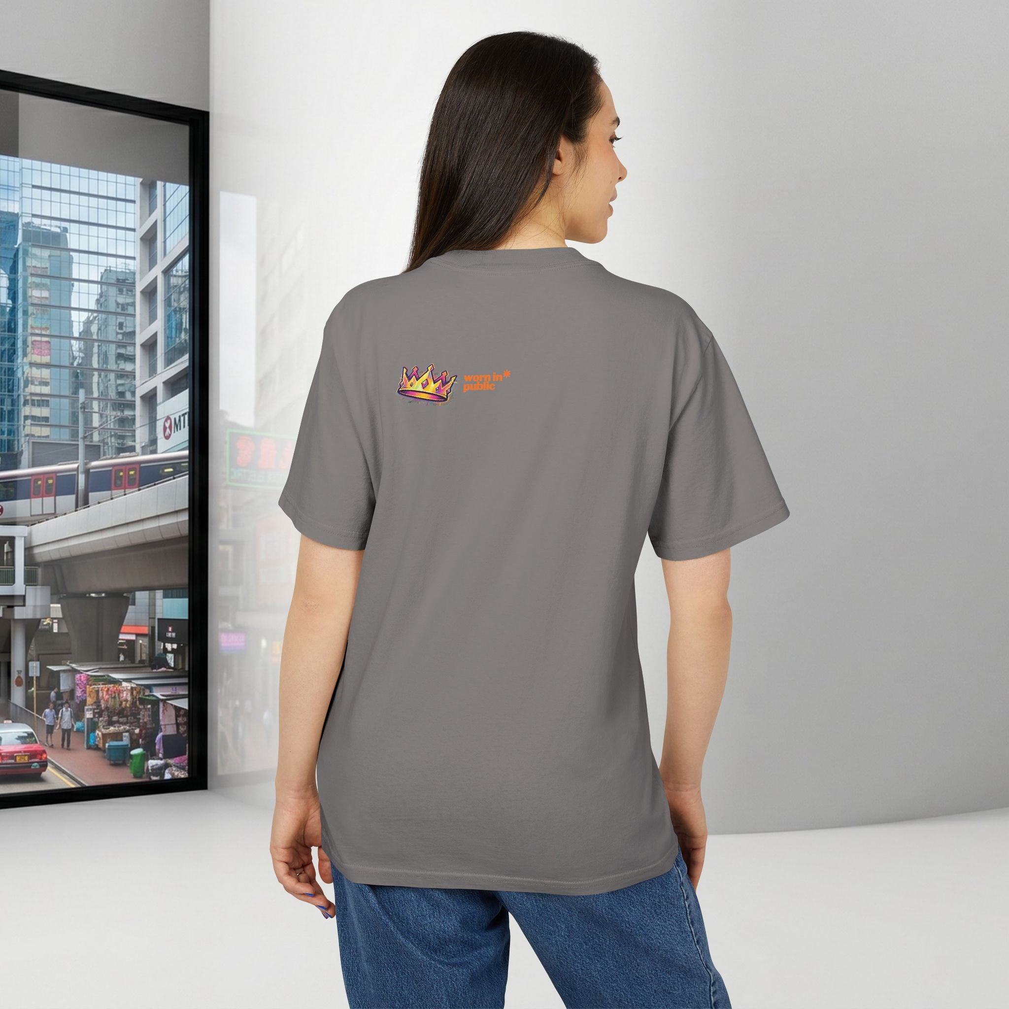 Conceived Unequal | Oversized Boxy Graphic Tee