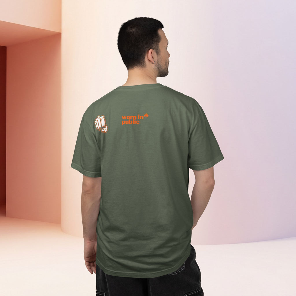 I Don't Care Graphic T-Shirt | Bold Statement Tee with 'I DON'T CARE' Print