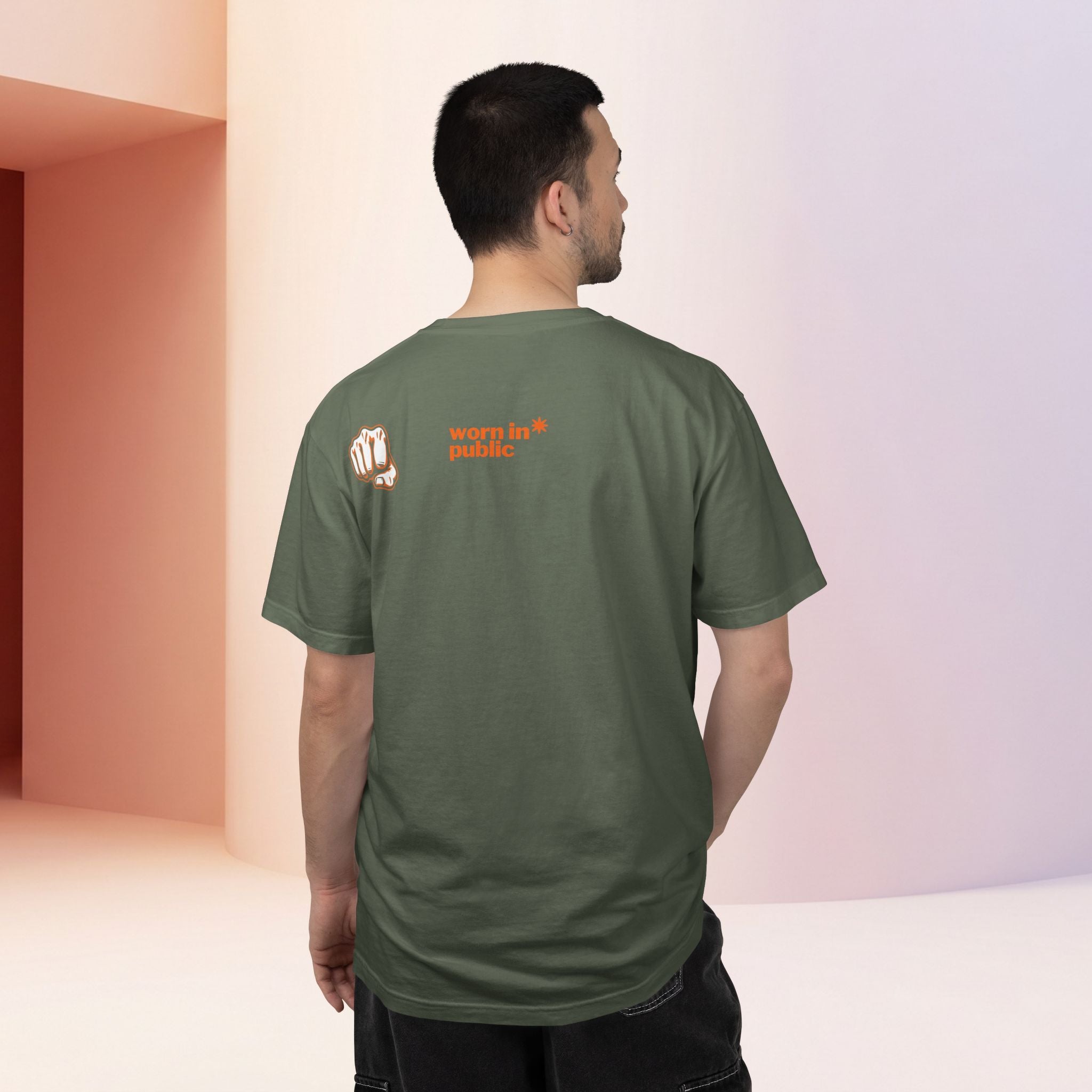 I Don't Care Graphic T-Shirt | Bold Statement Tee with 'I DON'T CARE' Print