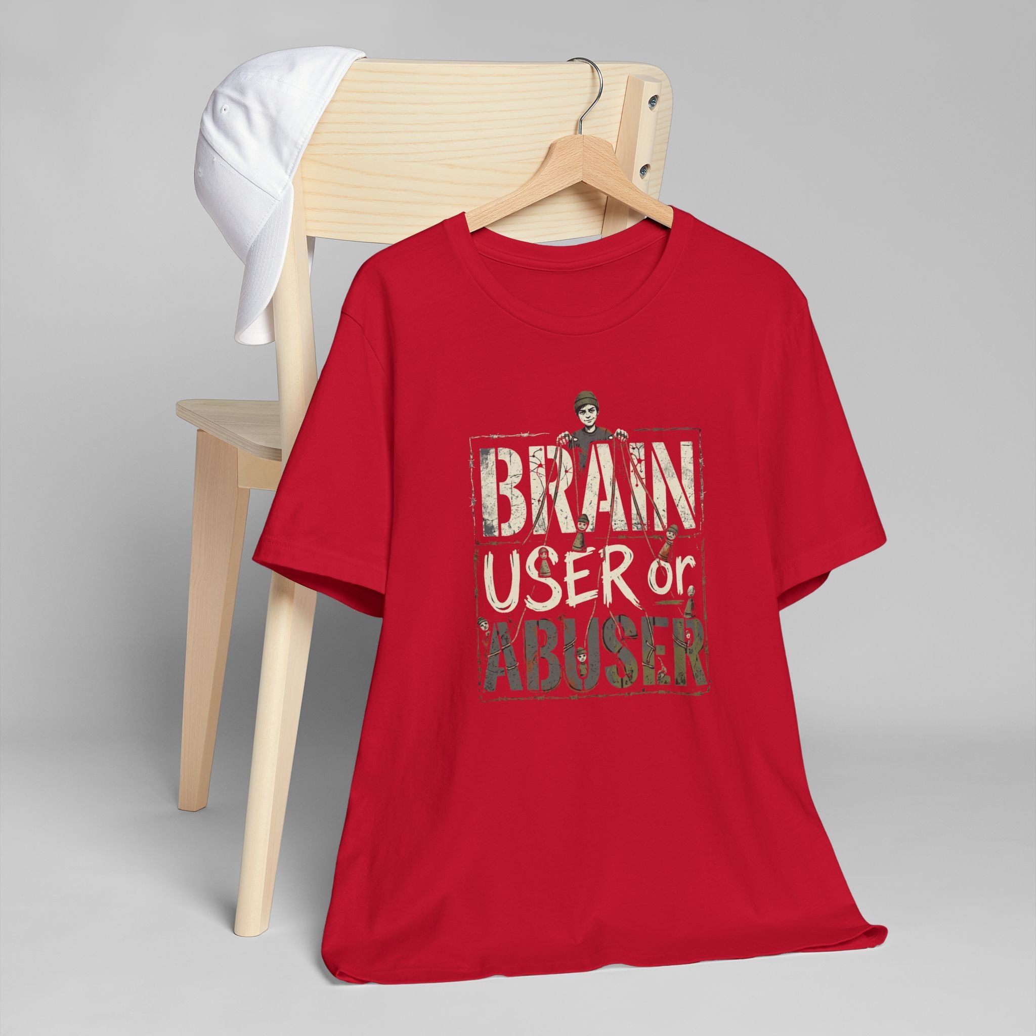 Brain User or Abuser Women's T-Shirt — 'Choose to See' Awareness Tee