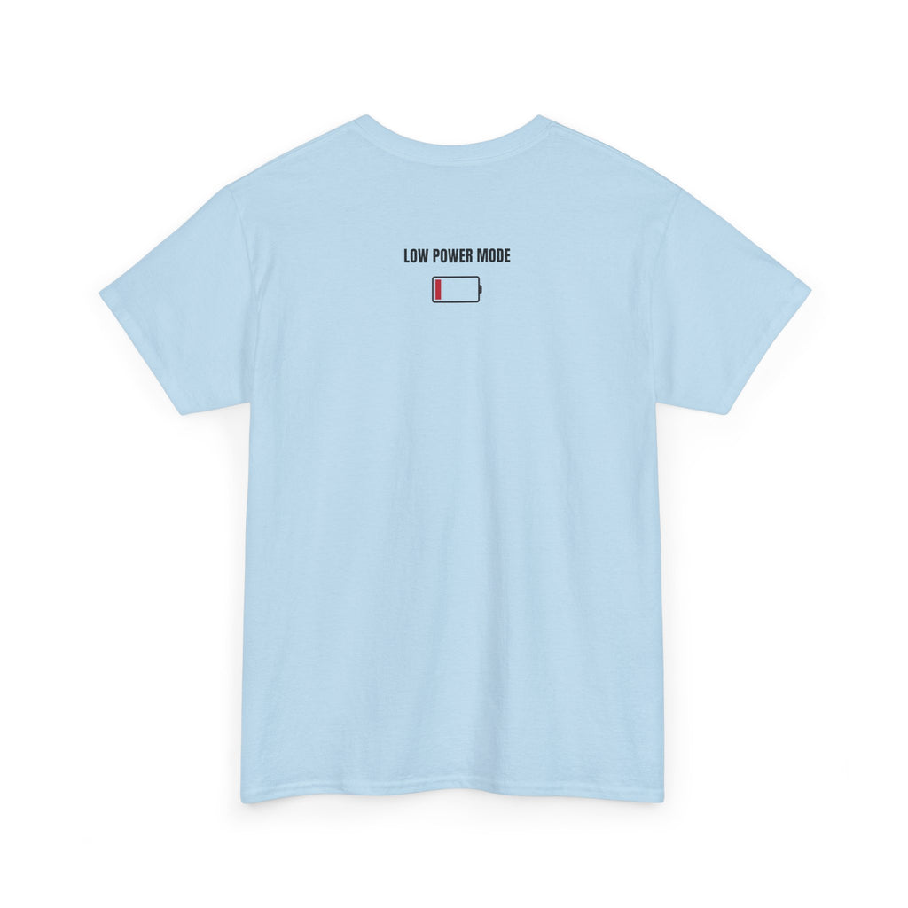 Low Battery Social Battery T-Shirt | Funny Introvert Graphic Tee