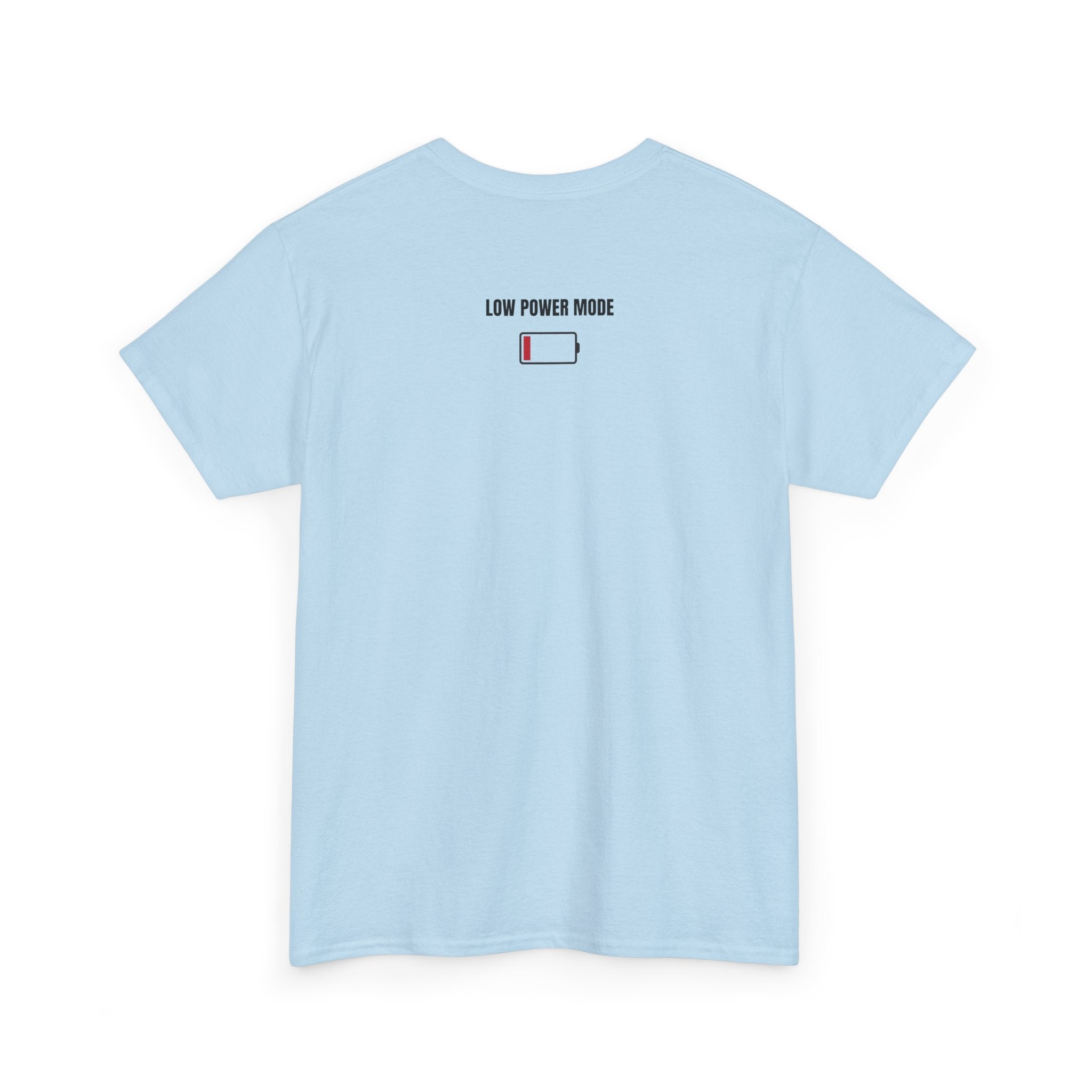 Low Battery Social Battery T-Shirt | Funny Introvert Graphic Tee