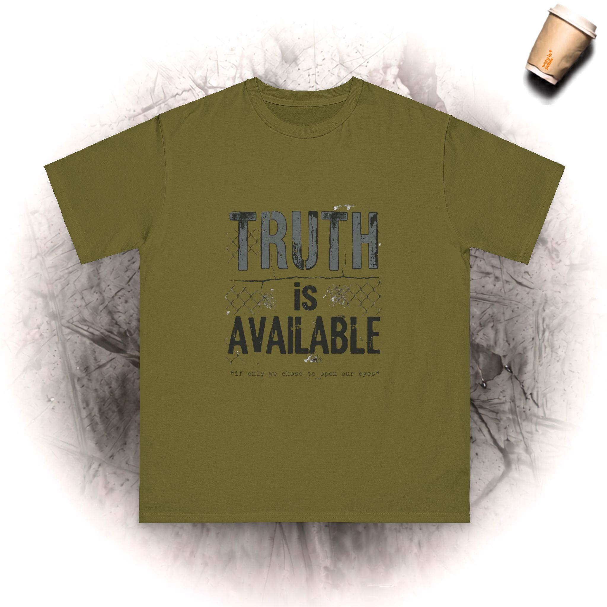 Truth Is Available Bio-T-Shirt — Inspirierendes Statement-Shirt