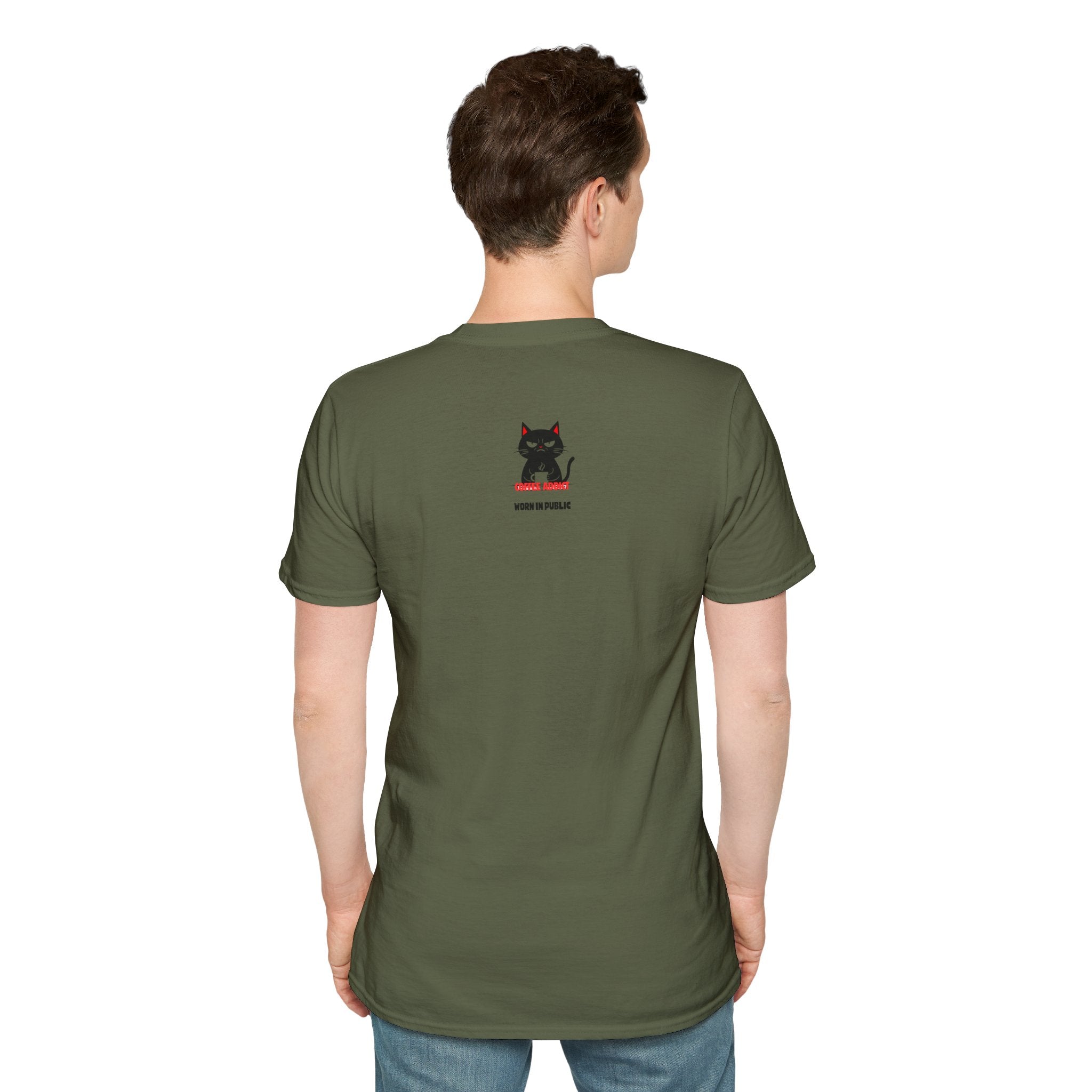Espresso Myself Cat T-Shirt | Funny Coffee Addict Graphic Tee