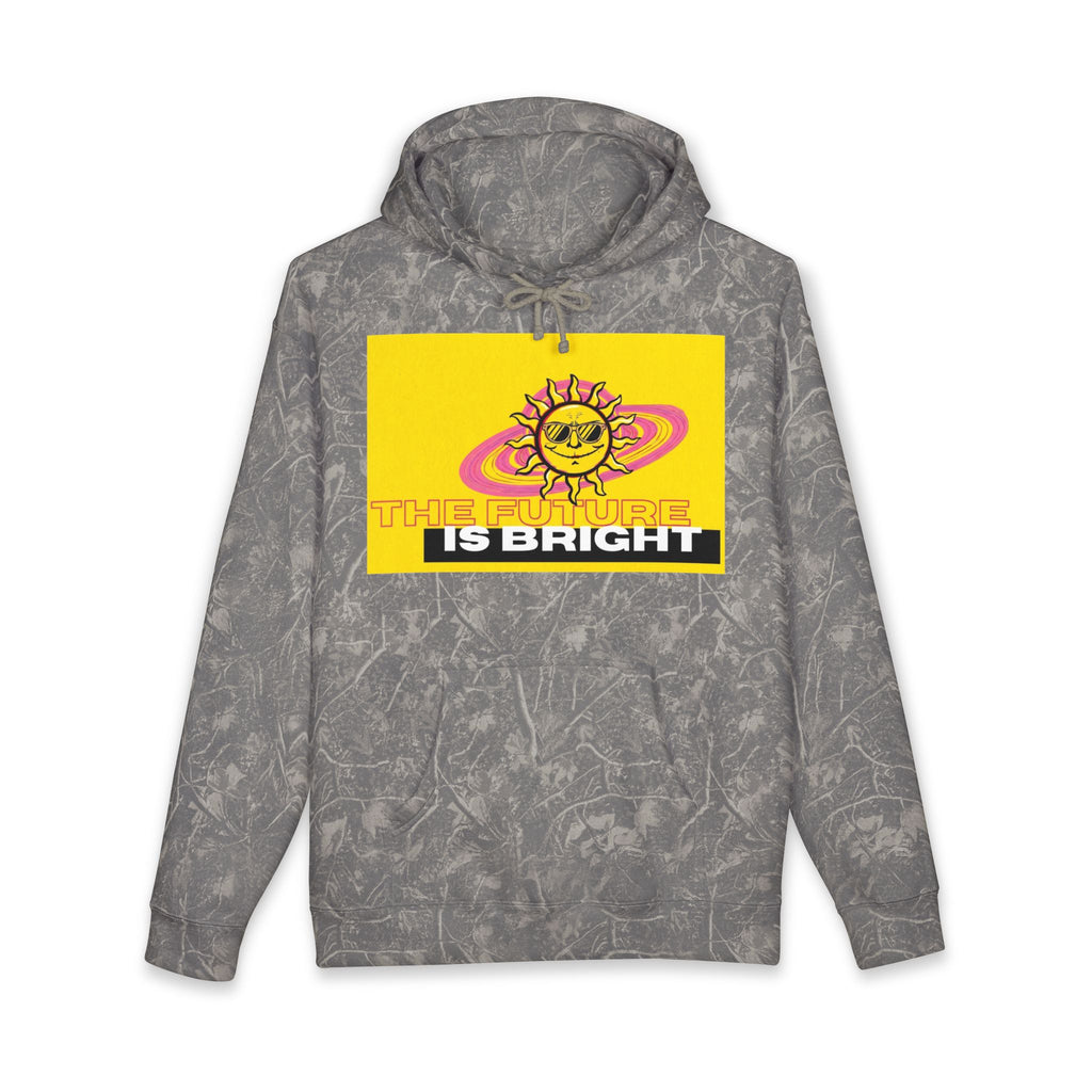 The Future Is Bright Hoodie | Retro Sun Graphic Pullover Sweatshirt
