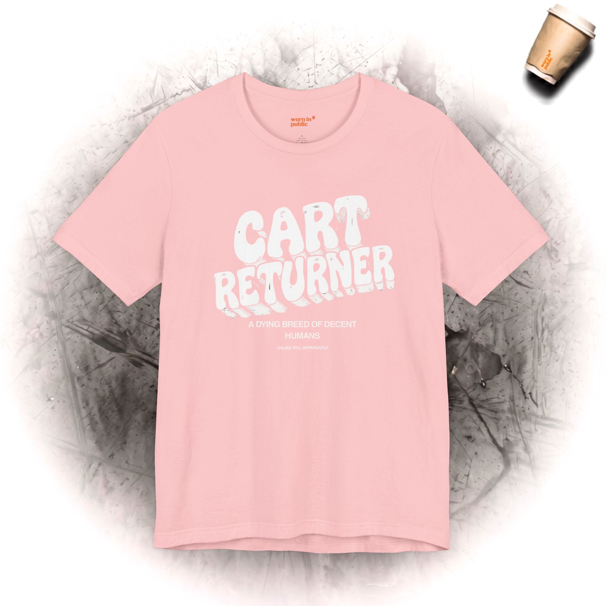 Einkaufswagen-Zurückbringer T-Shirt | Lustiges Supermarkt-Humor-T-Shirt für gute Menschen