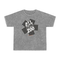 All Zoo Graphic Premium Mineral Wash T-Shirt | Vintage Washed Animal Graphic Tee