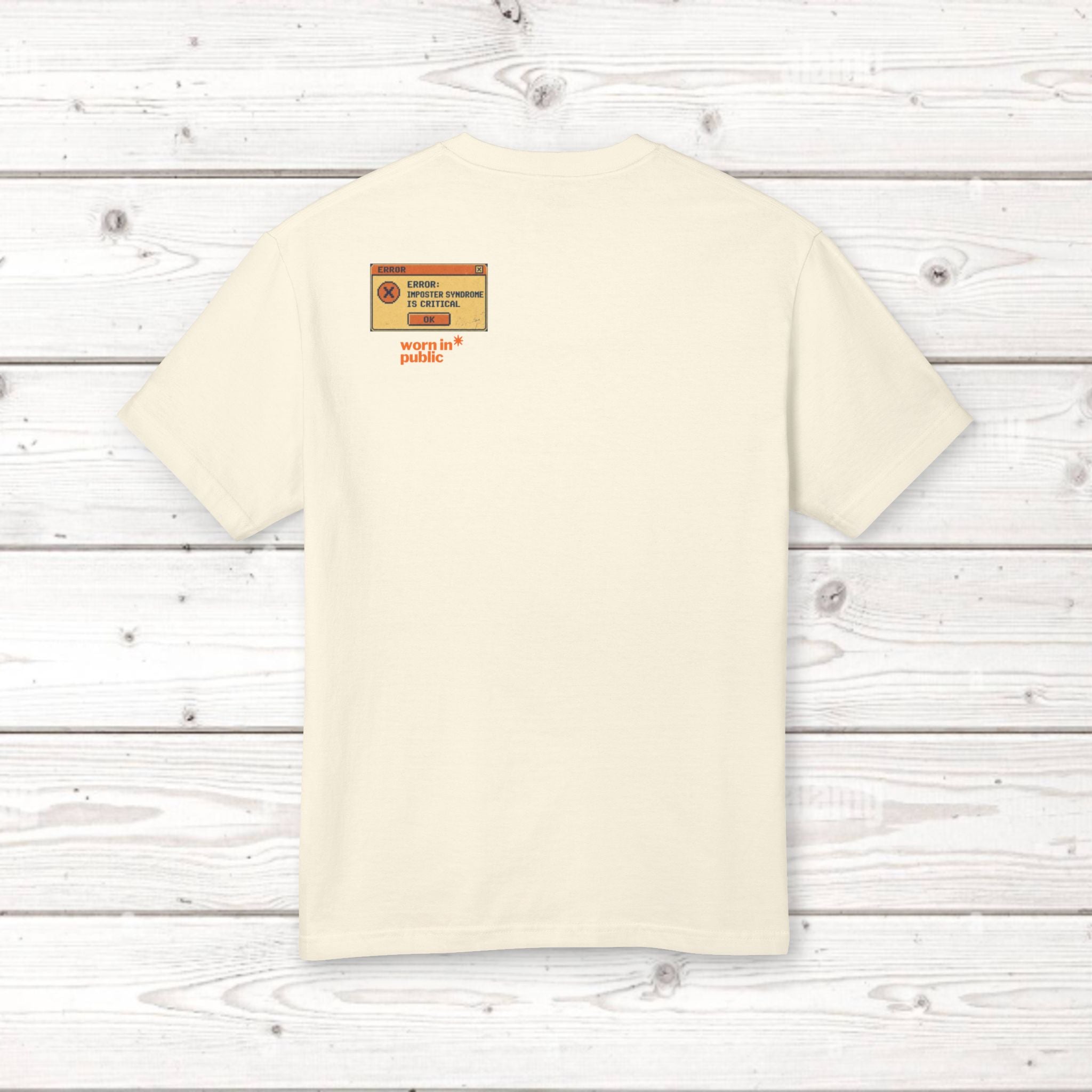 Winging It Retro Computer Unisex Tee — Funny Vintage Tech Graphic T-Shirt