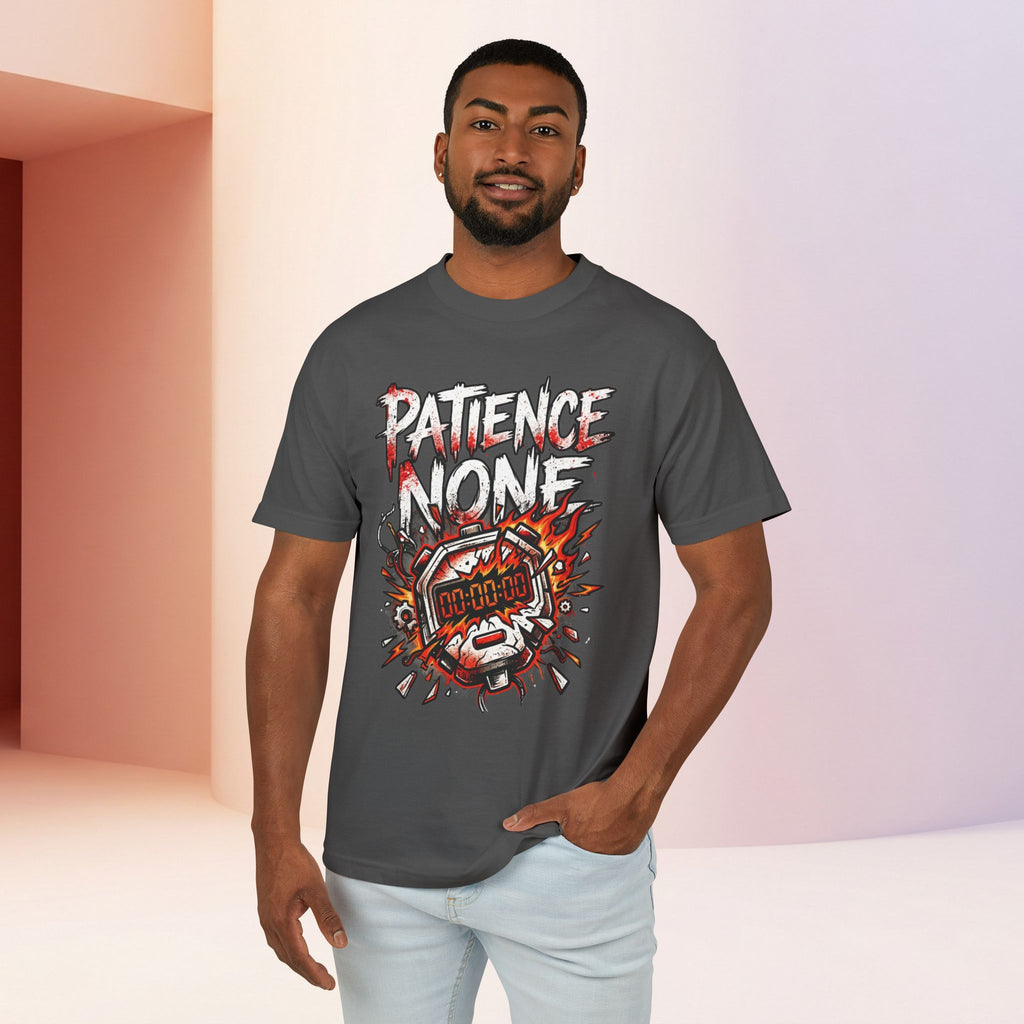 Patience None | Bomb Timer Streetwear Graphic Tee