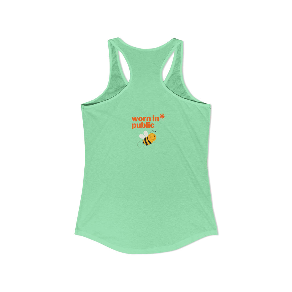 Free Bee Women's Racerback Tank Top | Lightweight Women's Ideal Top