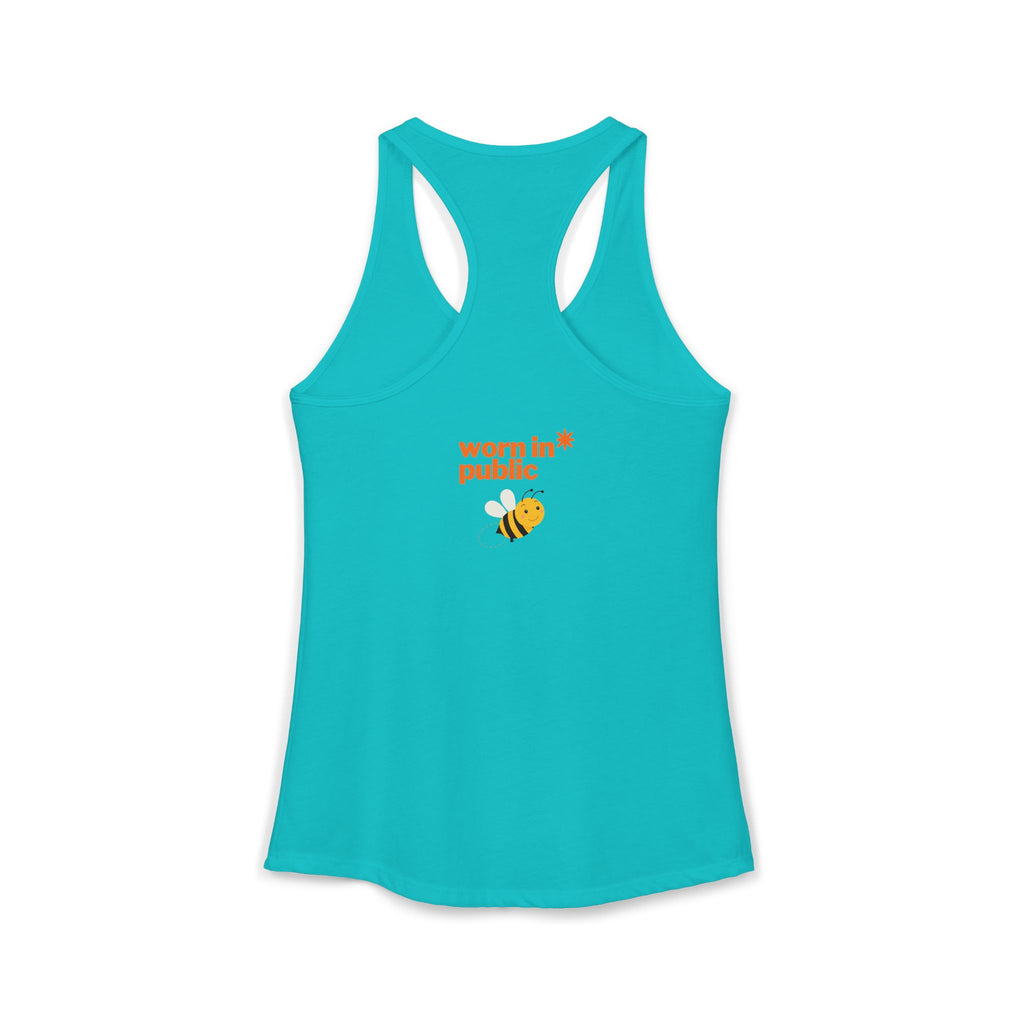 Free Bee Women's Racerback Tank Top | Lightweight Women's Ideal Top