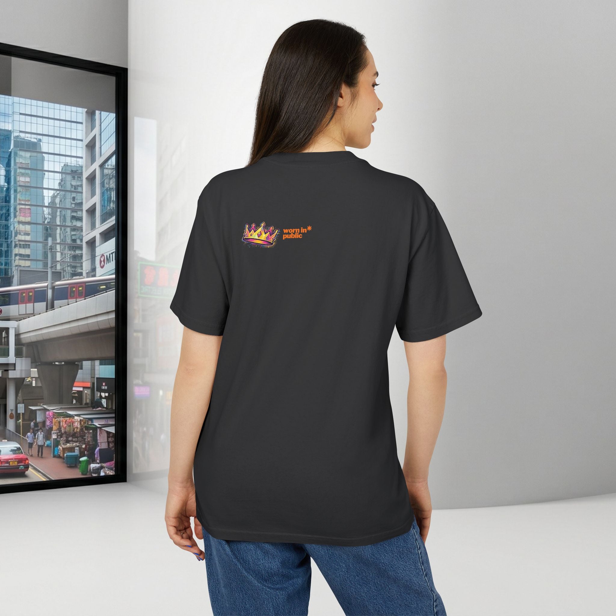 Conceived Unequal | Oversized Boxy Graphic Tee