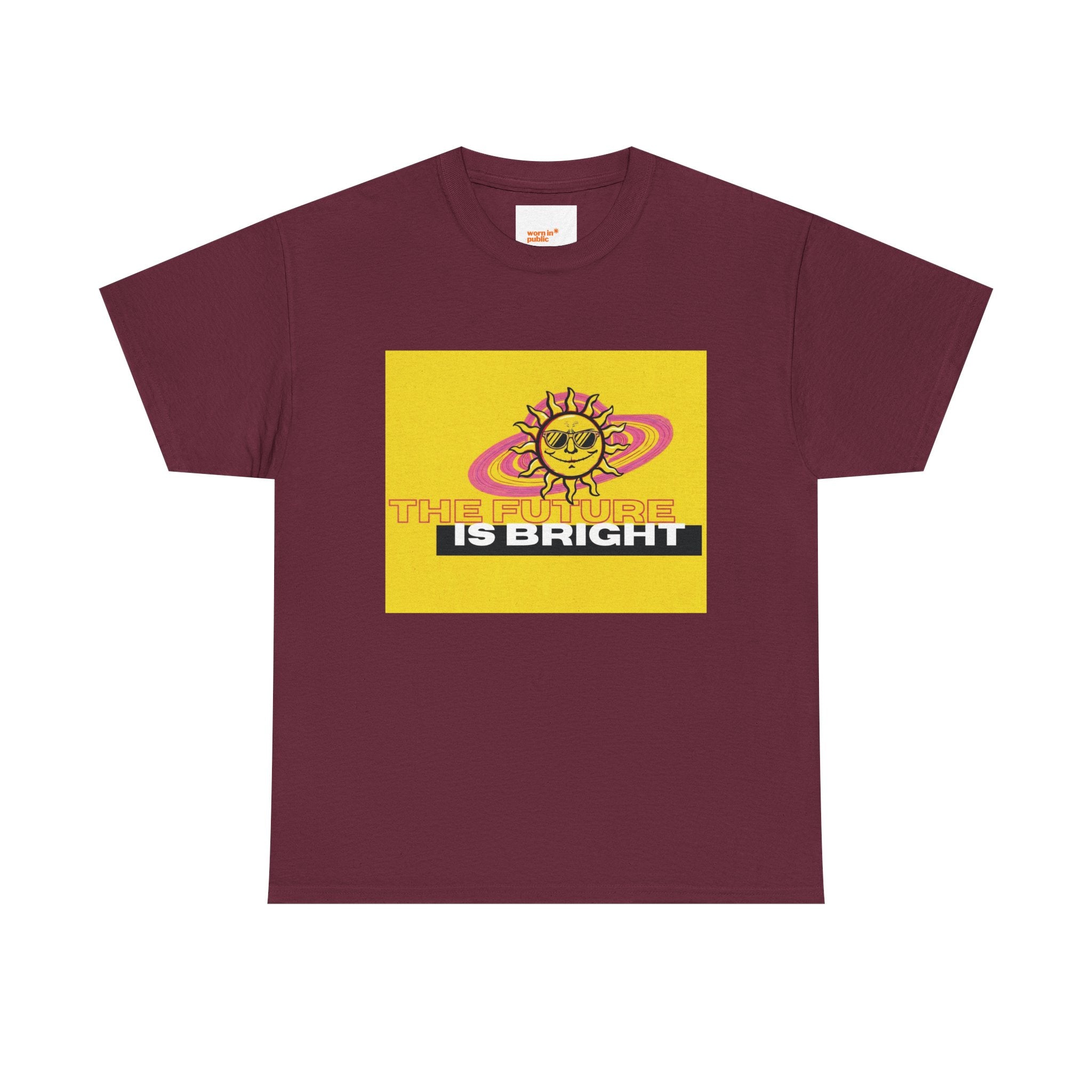 The Future Is Bright T-Shirt | Retro Sun Graphic Tee