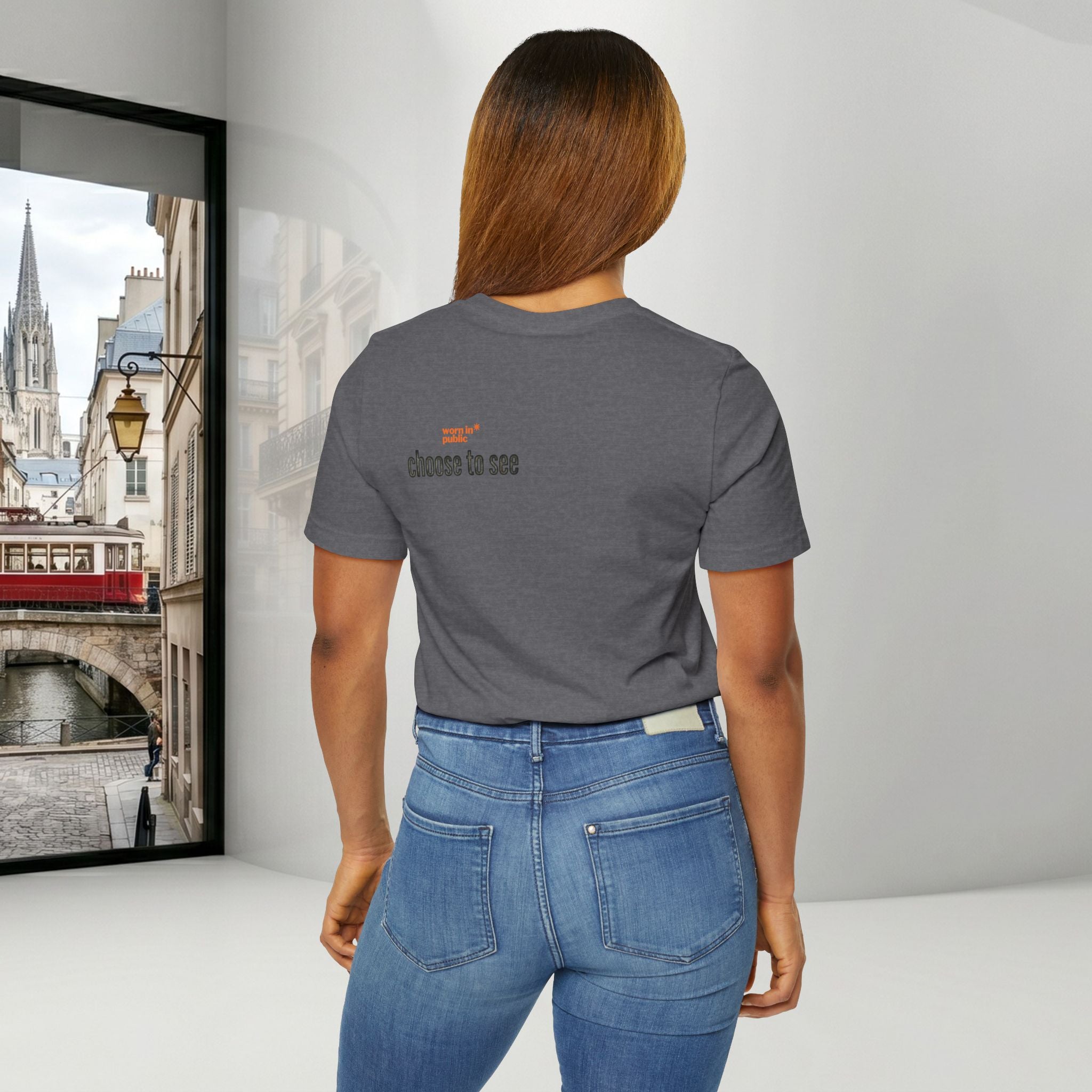 Brain User or Abuser Women's T-Shirt — 'Choose to See' Awareness Tee