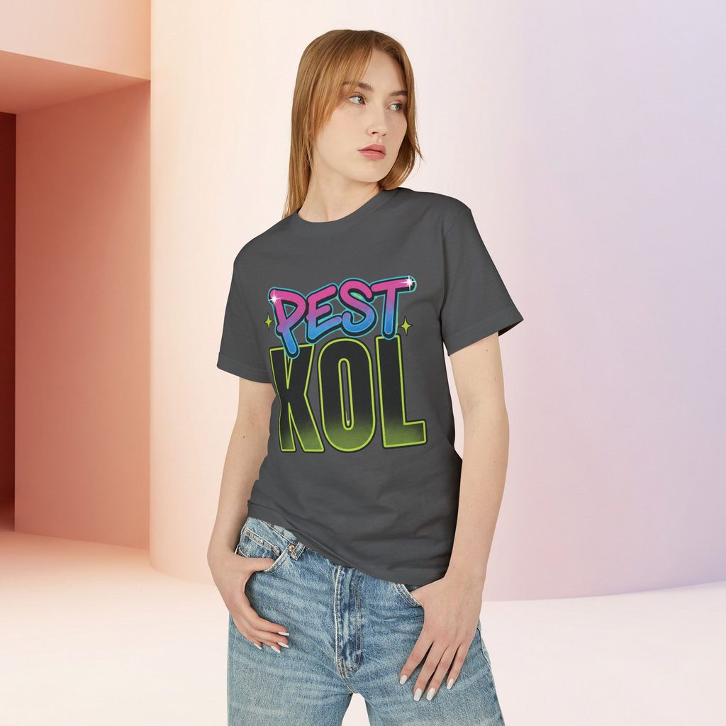 Pest Kol | Retro Unisex Streetwear Graphic Tee with Bold Lettering