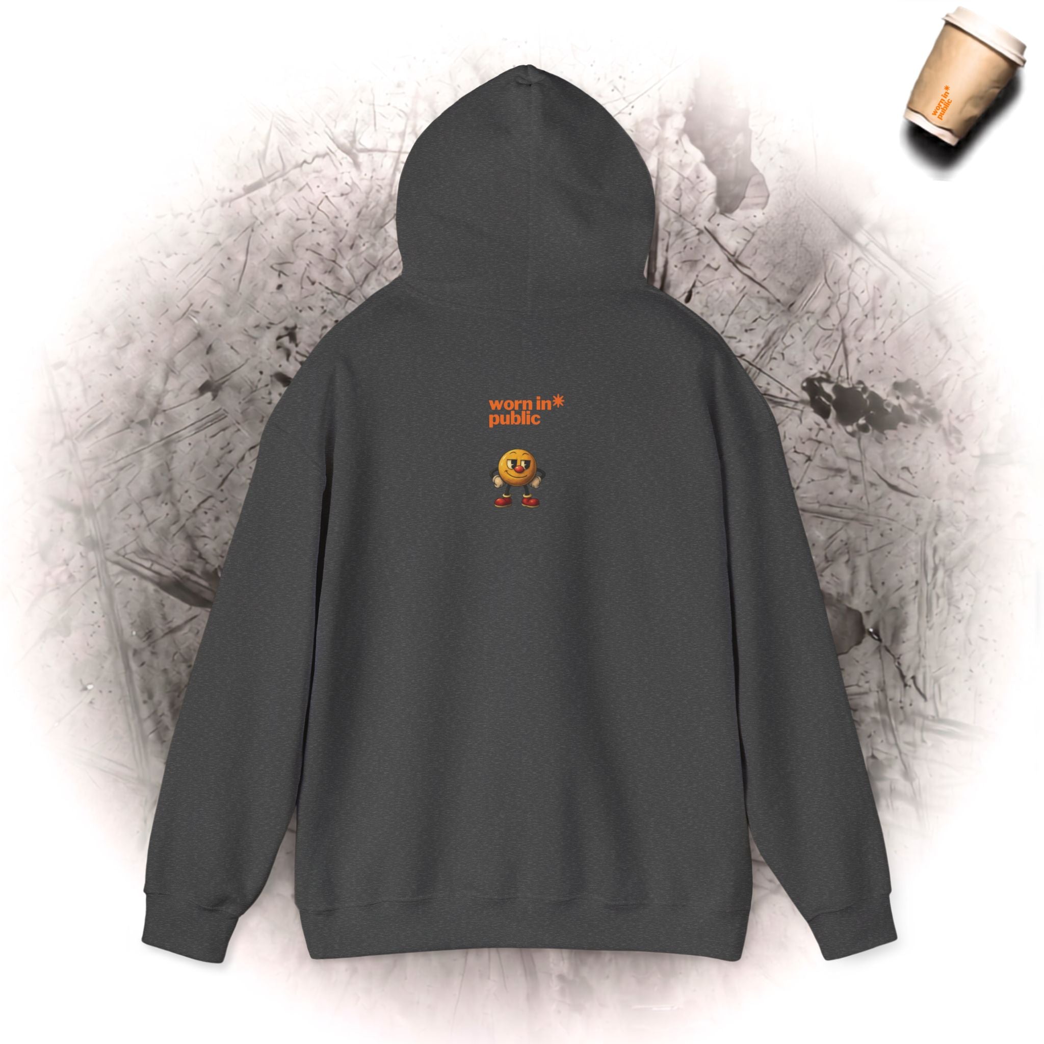It's Fun to Loose & Pretend Hoodie | Smiley Emoji Grafik-Sweatshirt