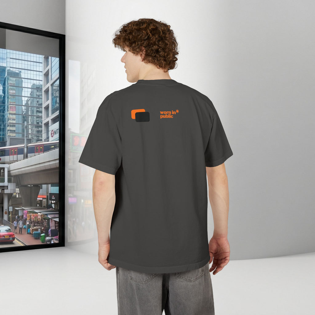 We Are Not The Same Shoulder Drop T-Shirt | Oversized Statement Graphic Tee