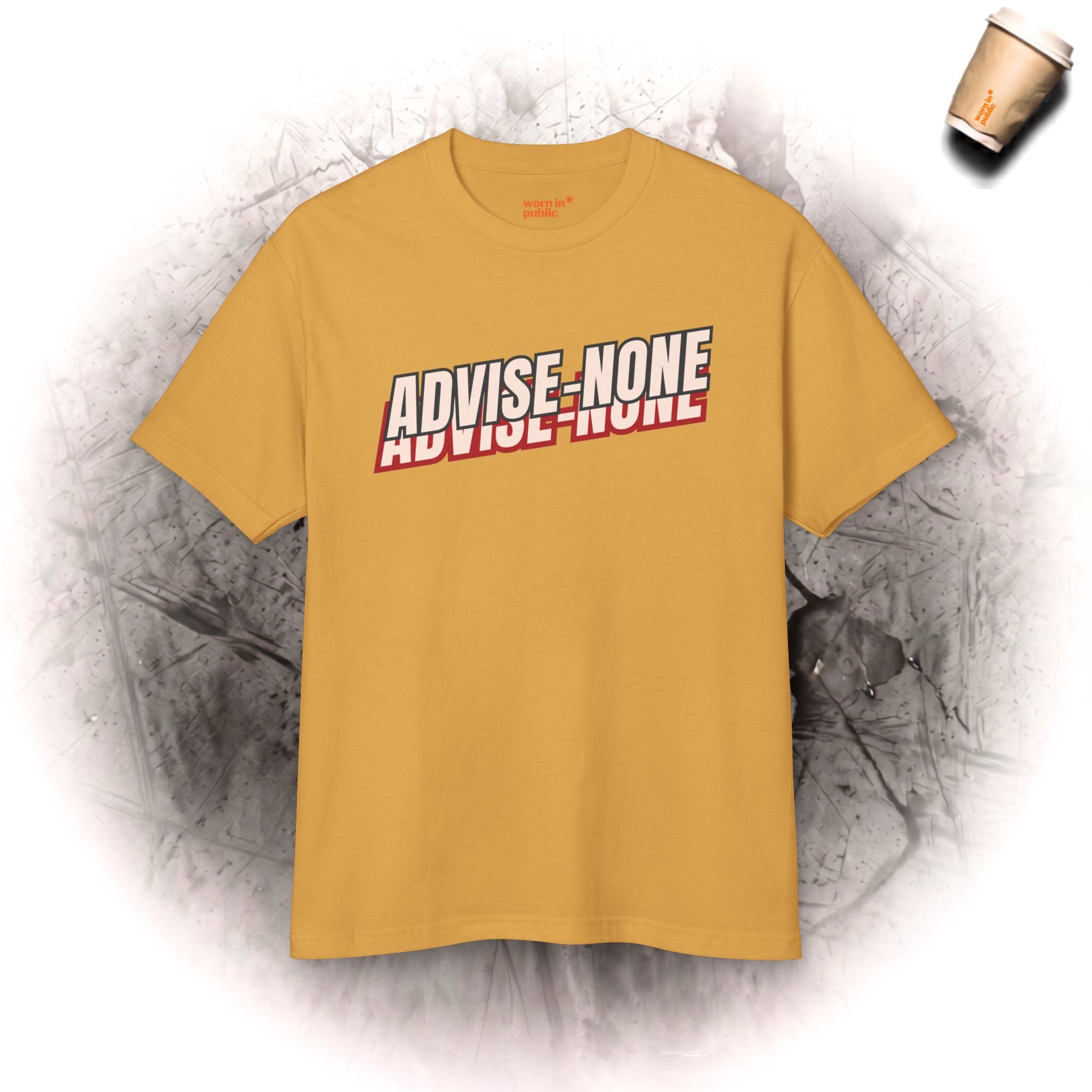 Advise None | Retro Unisex Graphic Tee