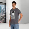 Too Tired To Care Skull T-Shirt | Funny Sarcastic Graphic Tee for the Exhausted