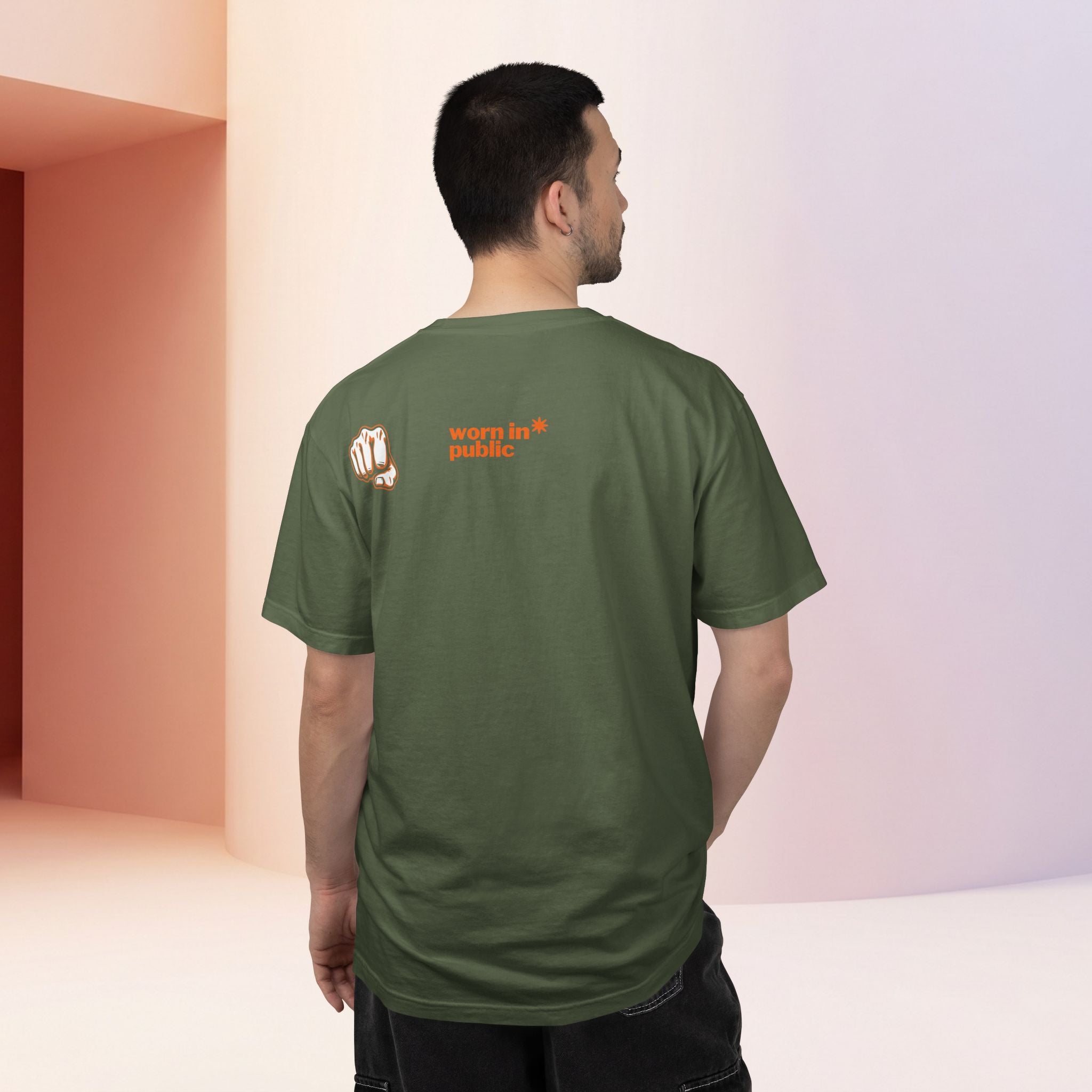 I Don't Care Graphic T-Shirt | Bold Statement Tee with 'I DON'T CARE' Print