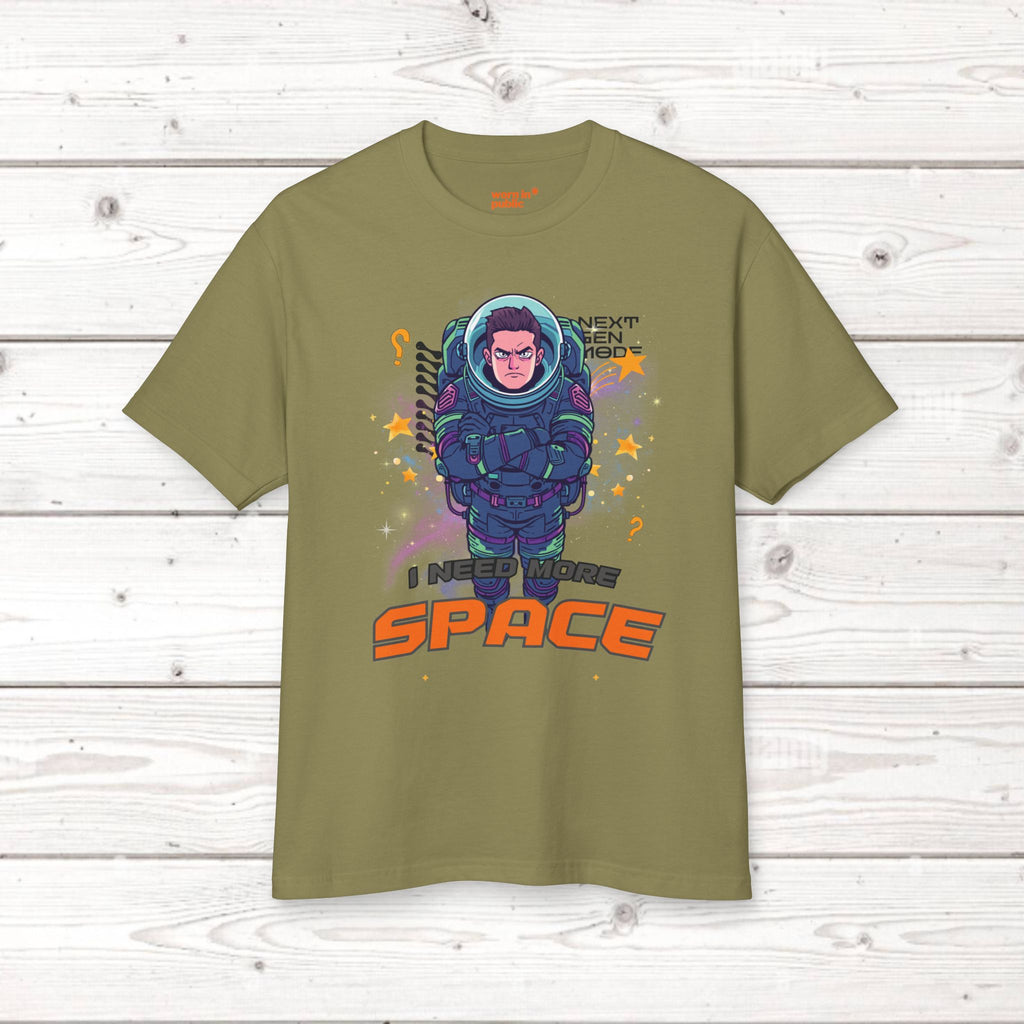 Space Suit Unisex Graphic Tee | I Need Space Astronaut Mood T-Shirt