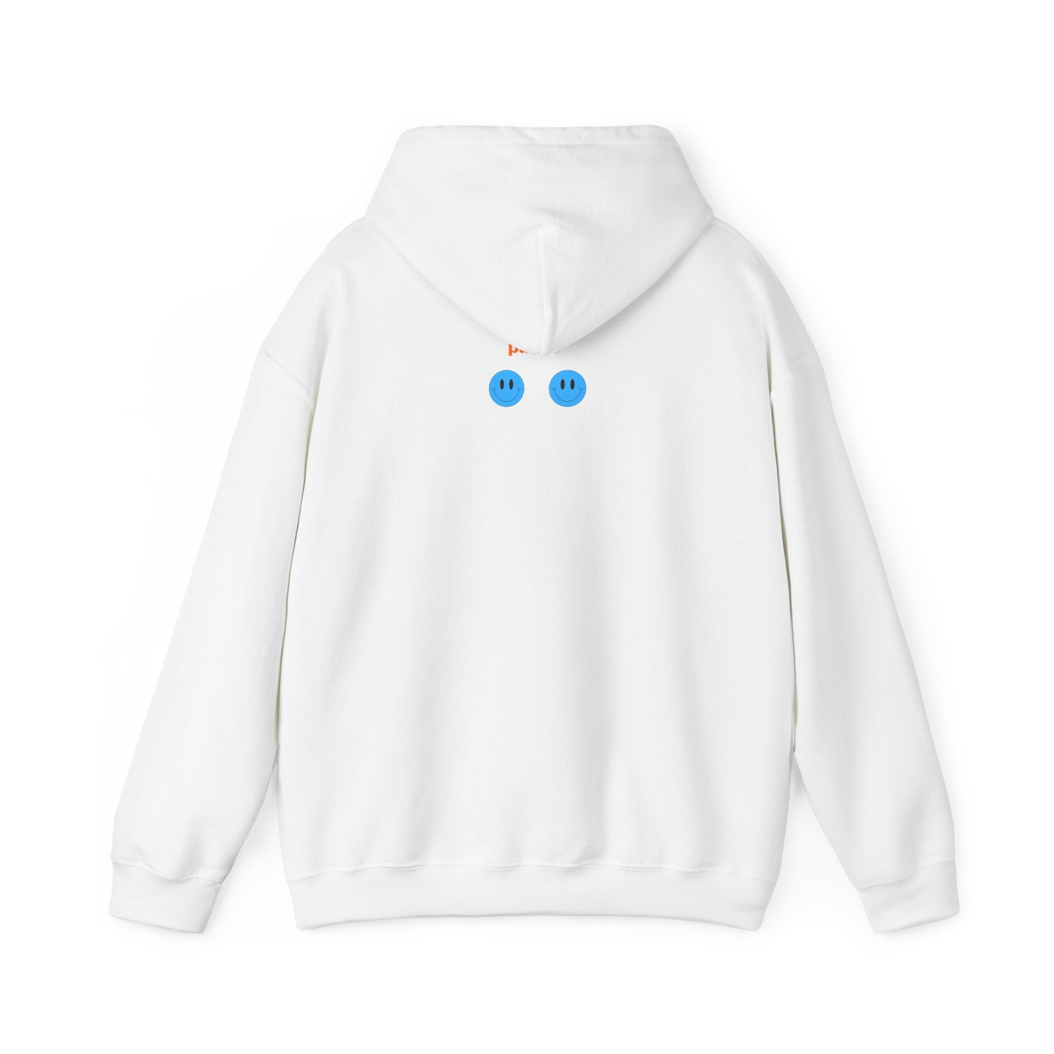 I Need an Easy Friend Ladies Hoodie | Minimalist Cute Blue Button Graphic Sweatshirt