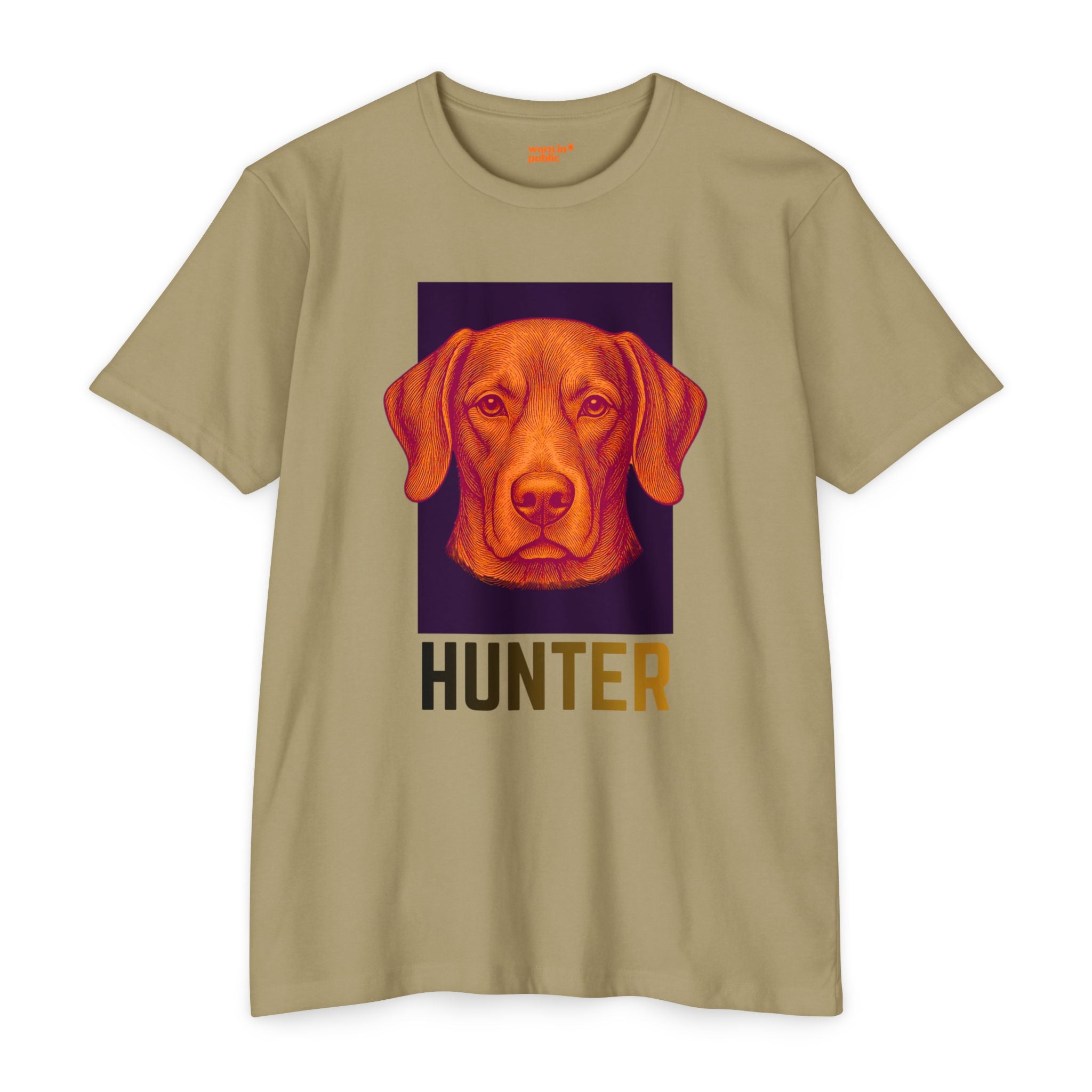 Ultimate Hunter T-Shirt | Retro Vizsla Head Graphic Tee for Dog Lovers