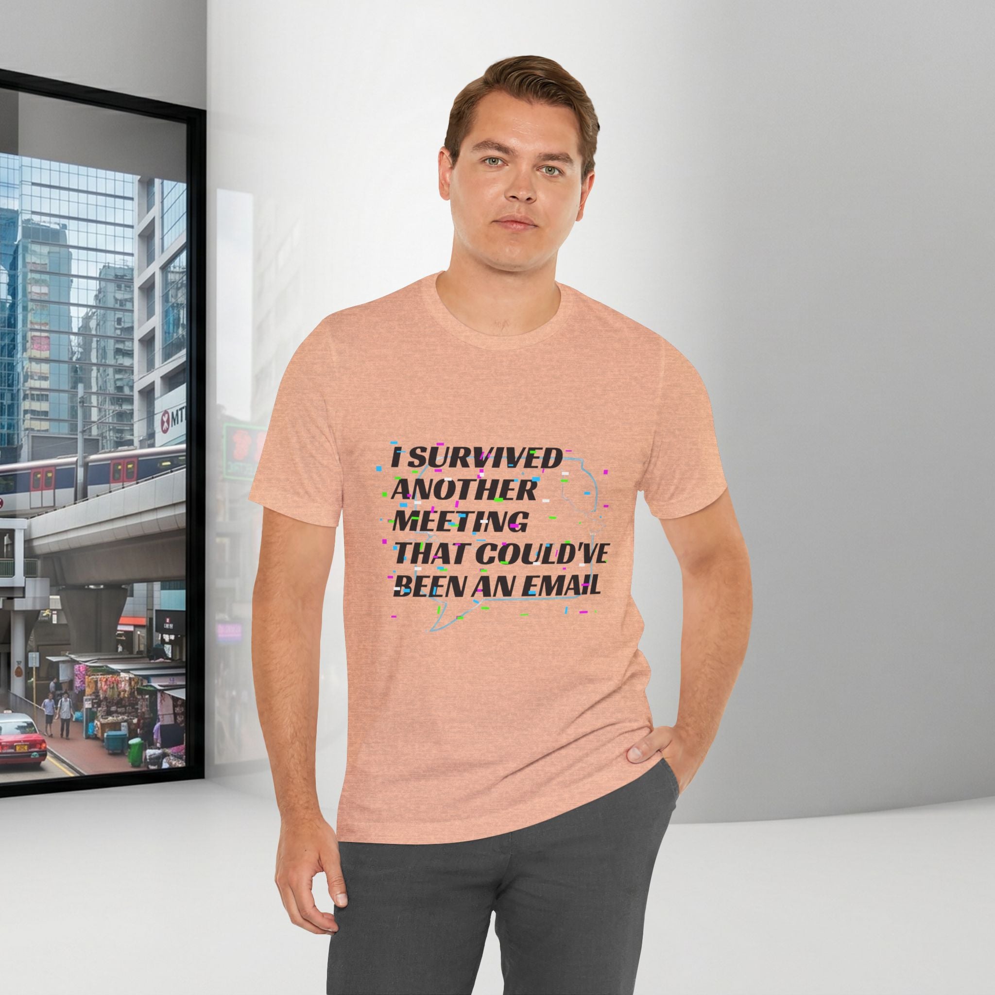 I Survived Another Meeting That Could've Been an Email T-Shirt | Funny Office Humor Tee