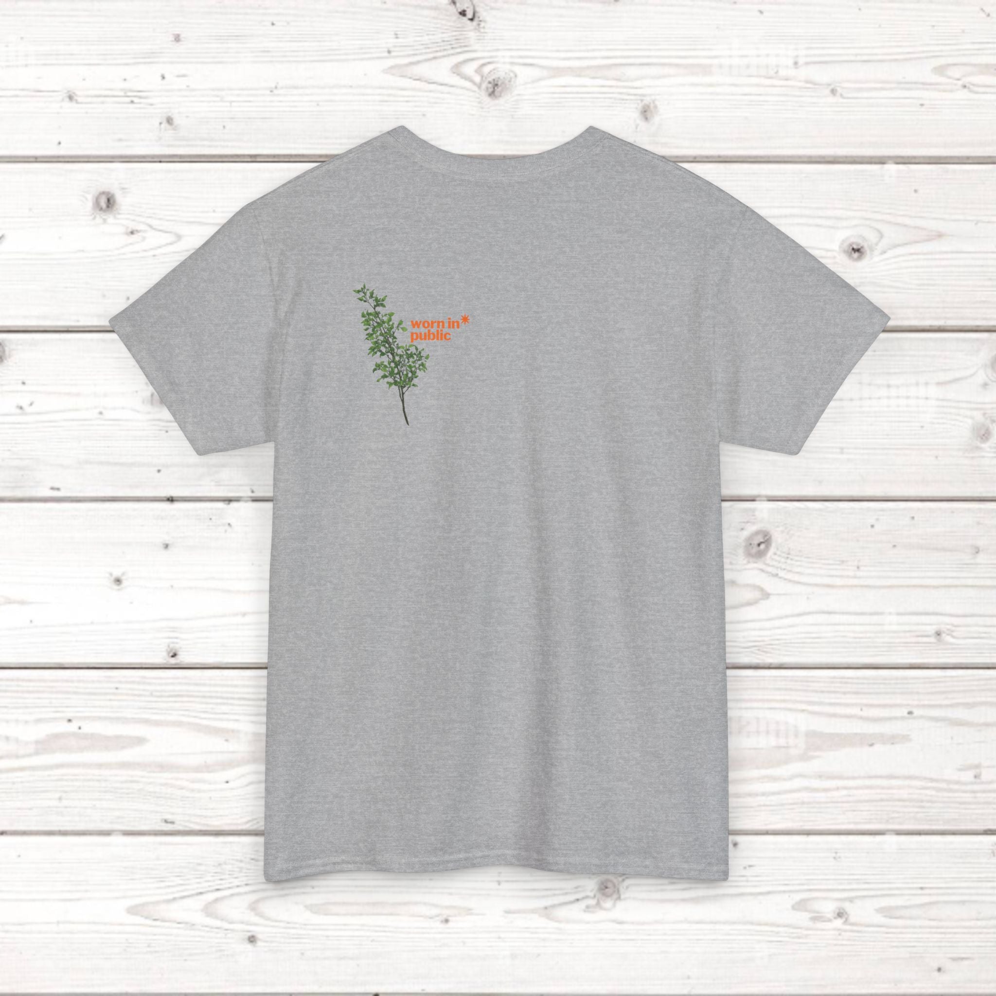 Unisex Botanical Tee — "Feel Free to Be Bored" Graphic T-Shirt
