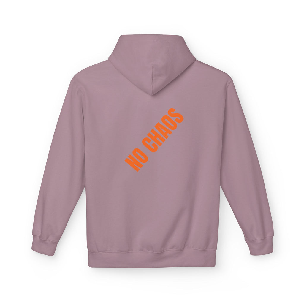 No Chaos Hoodie | Minimalist Motivational Pullover Sweatshirt