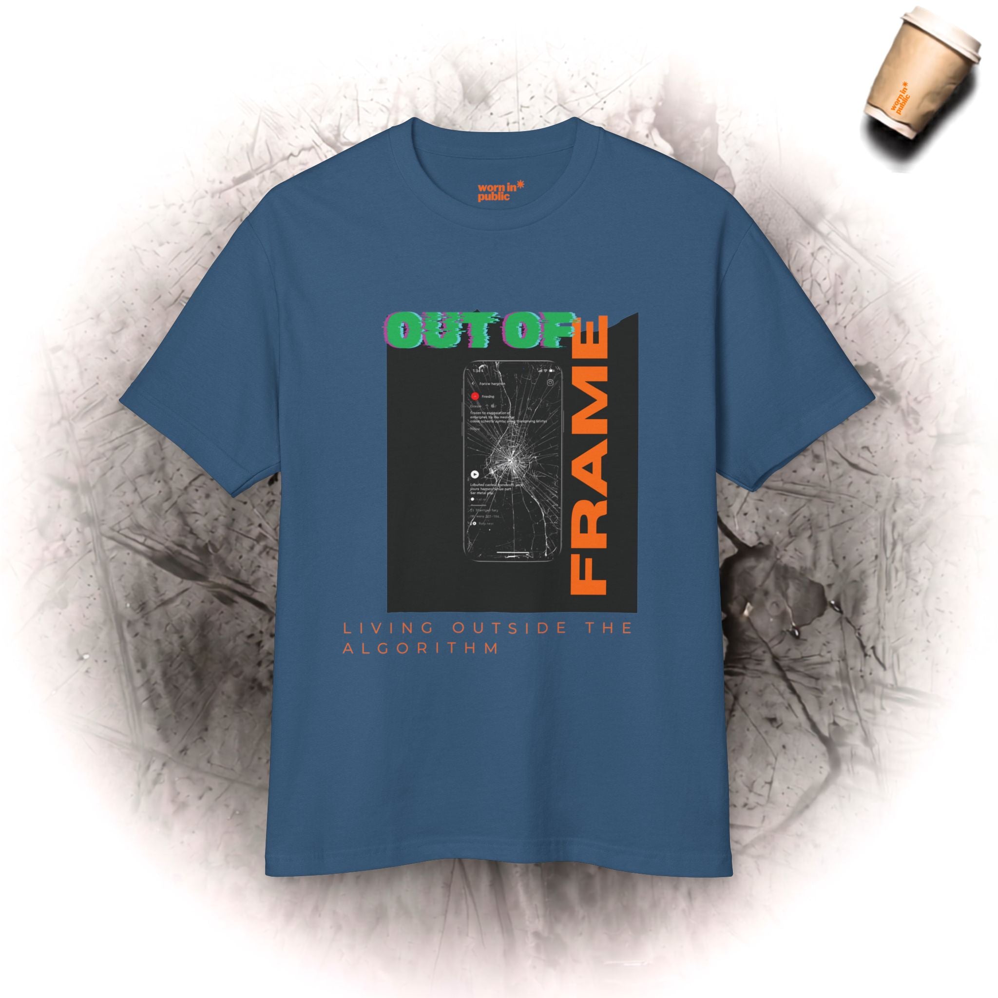 Out of Frame | Graphic Tee for People Who'd Rather Live Than Be Photographed Doing It