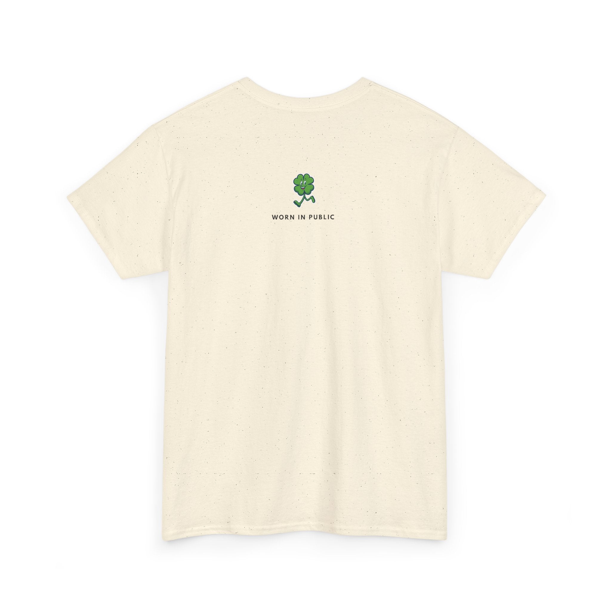 Lucky Buddy Clover T-Shirt | Retro Checker St. Patrick's Day Graphic Tee