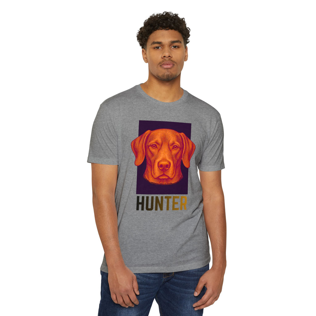 Ultimate Hunter T-Shirt | Retro Vizsla Head Graphic Tee for Dog Lovers