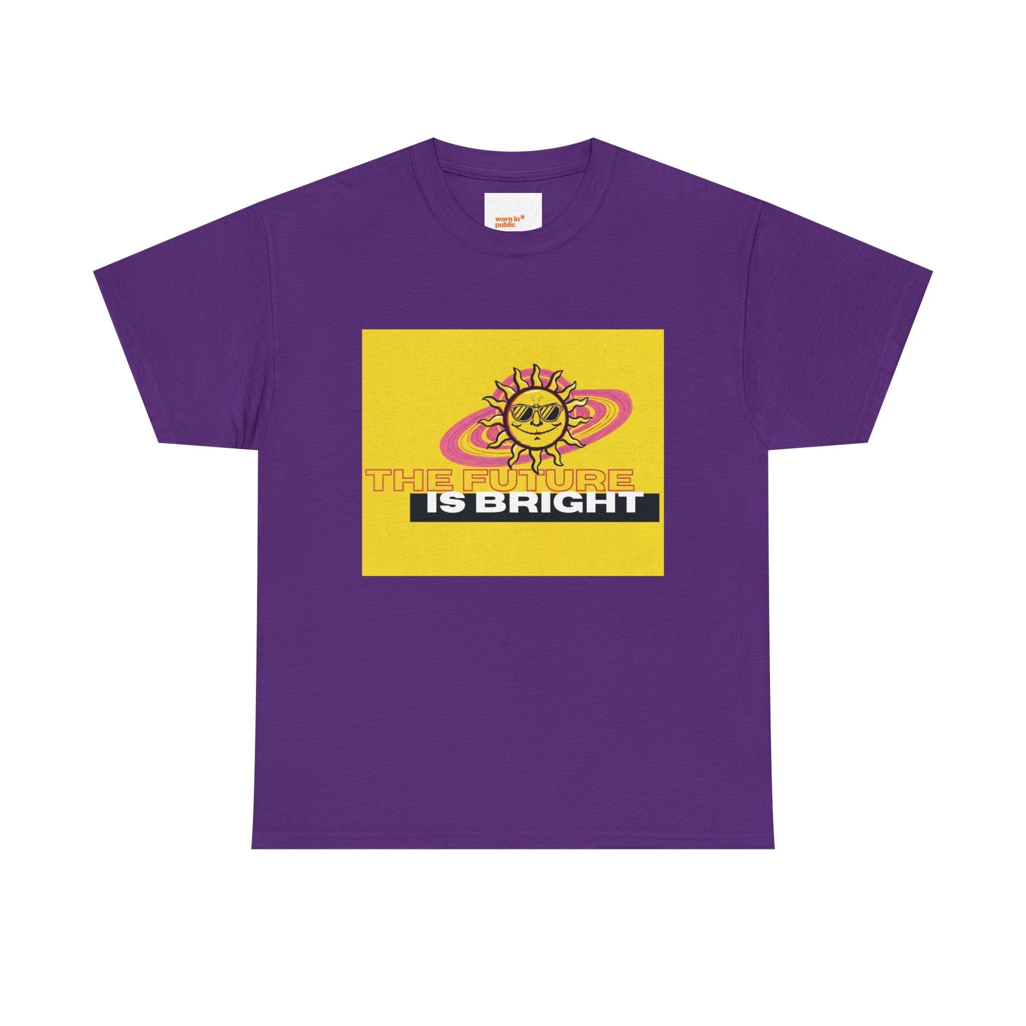 The Future Is Bright T-Shirt | Retro Sun Graphic Tee