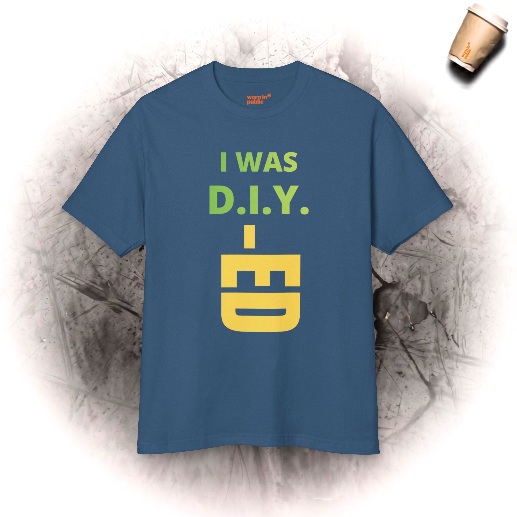 DIY-ed | Graphic Unisex Tee for the Naturally Mass-Produced Human