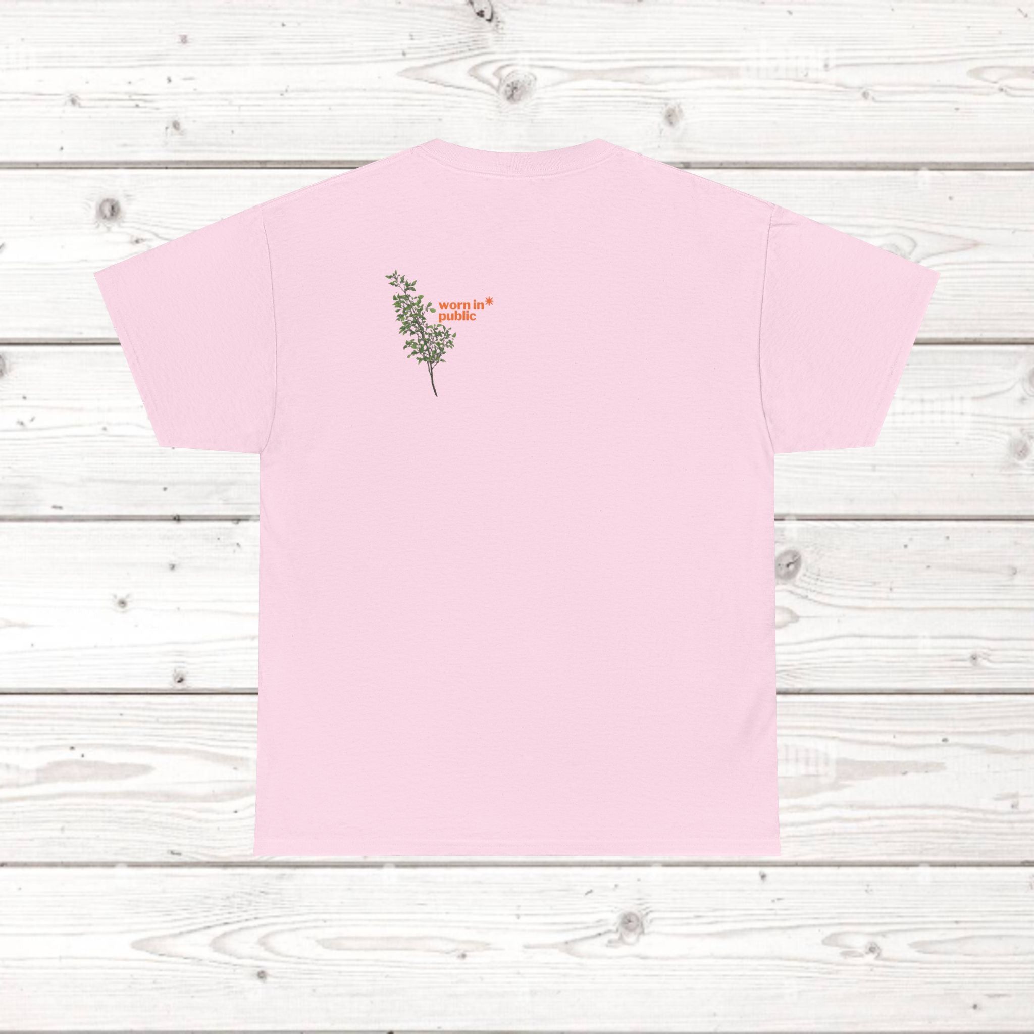 Unisex Botanical Tee — "Feel Free to Be Bored" Graphic T-Shirt