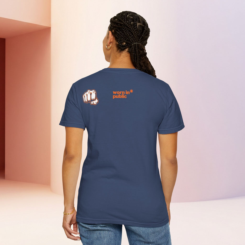 I Don't Care Graphic T-Shirt | Bold Statement Tee with 'I DON'T CARE' Print