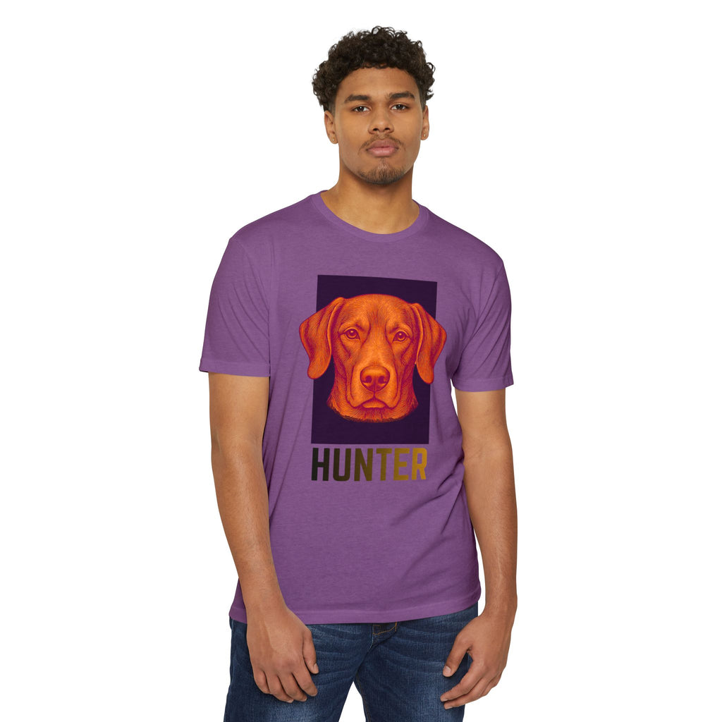 Ultimate Hunter T-Shirt | Retro Vizsla Head Graphic Tee for Dog Lovers