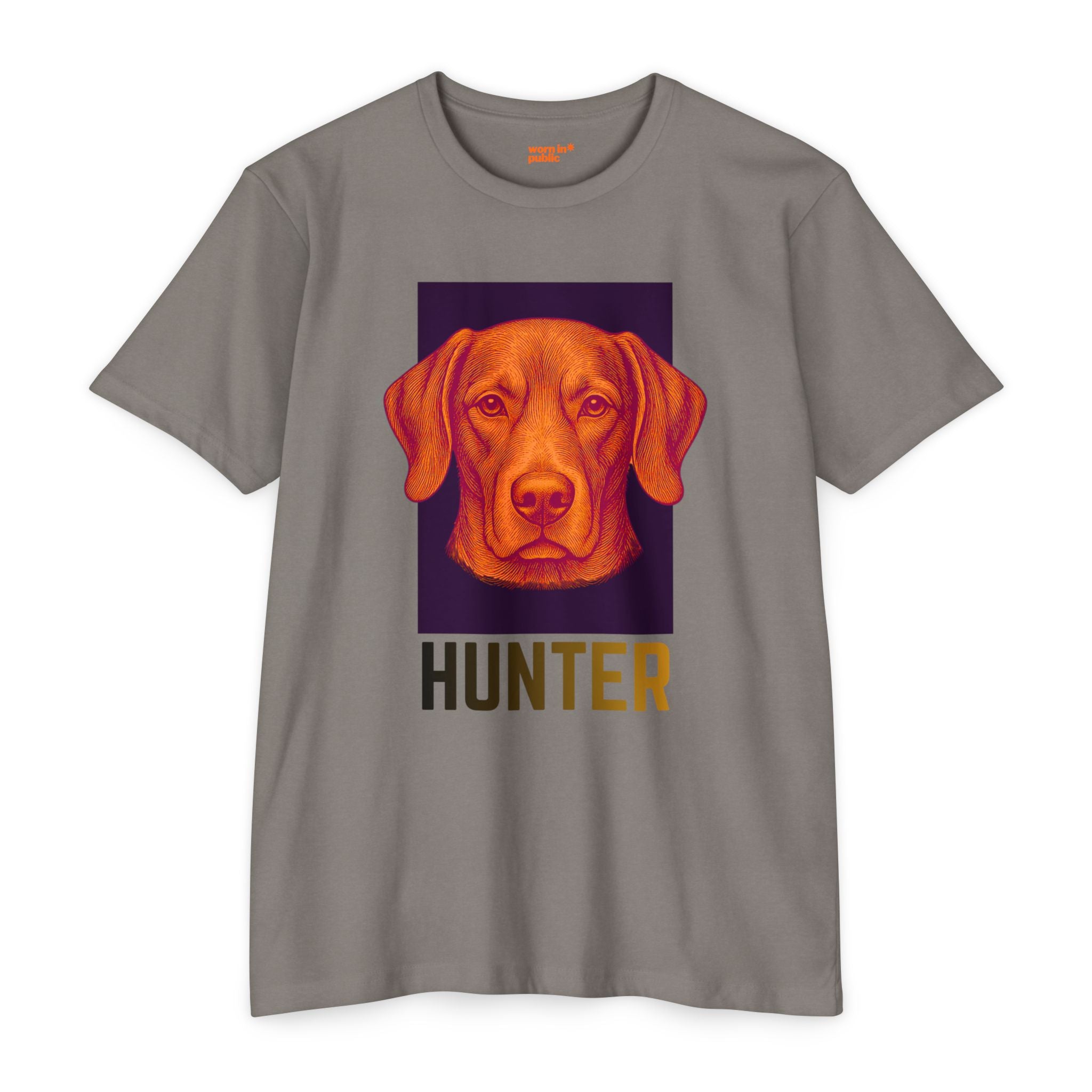 Ultimate Hunter T-Shirt | Retro Vizsla Head Graphic Tee for Dog Lovers