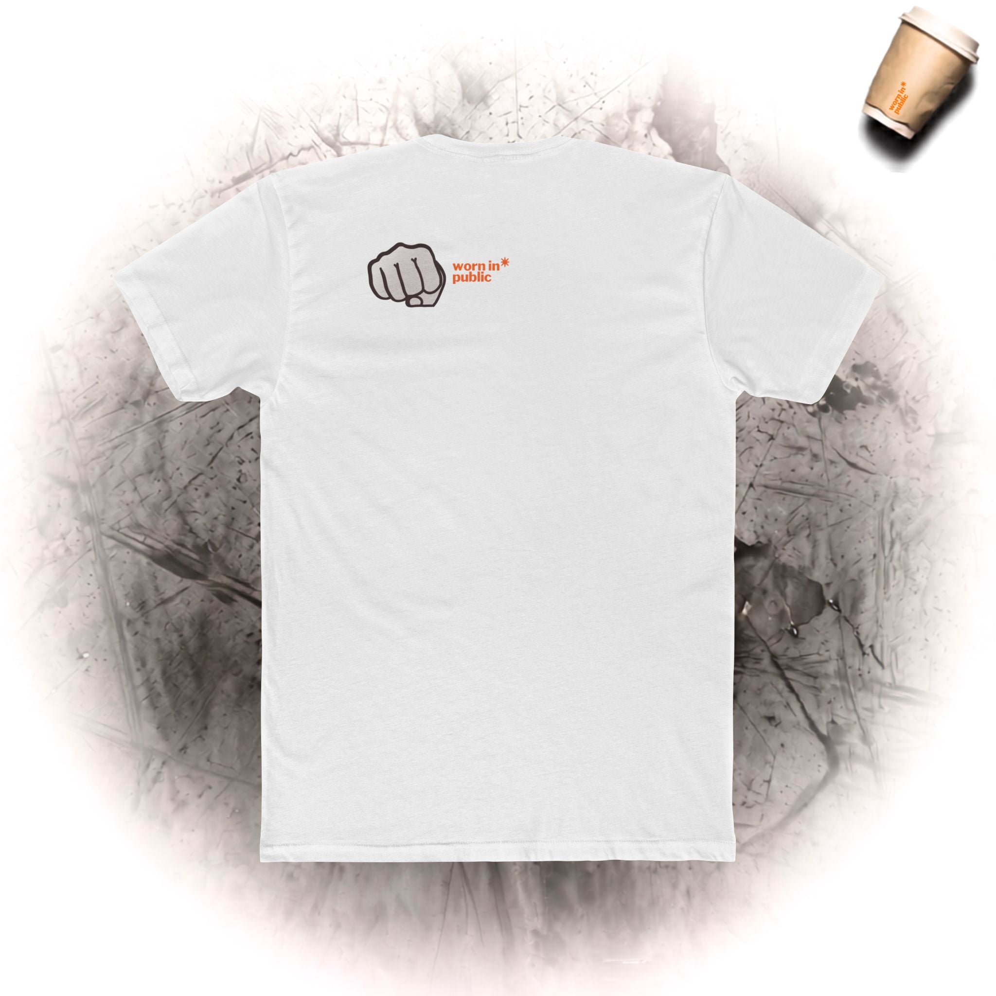 Tu es! Sag nicht Unisex-Grafik-T-Shirt – T-Shirt mit fetter Faust