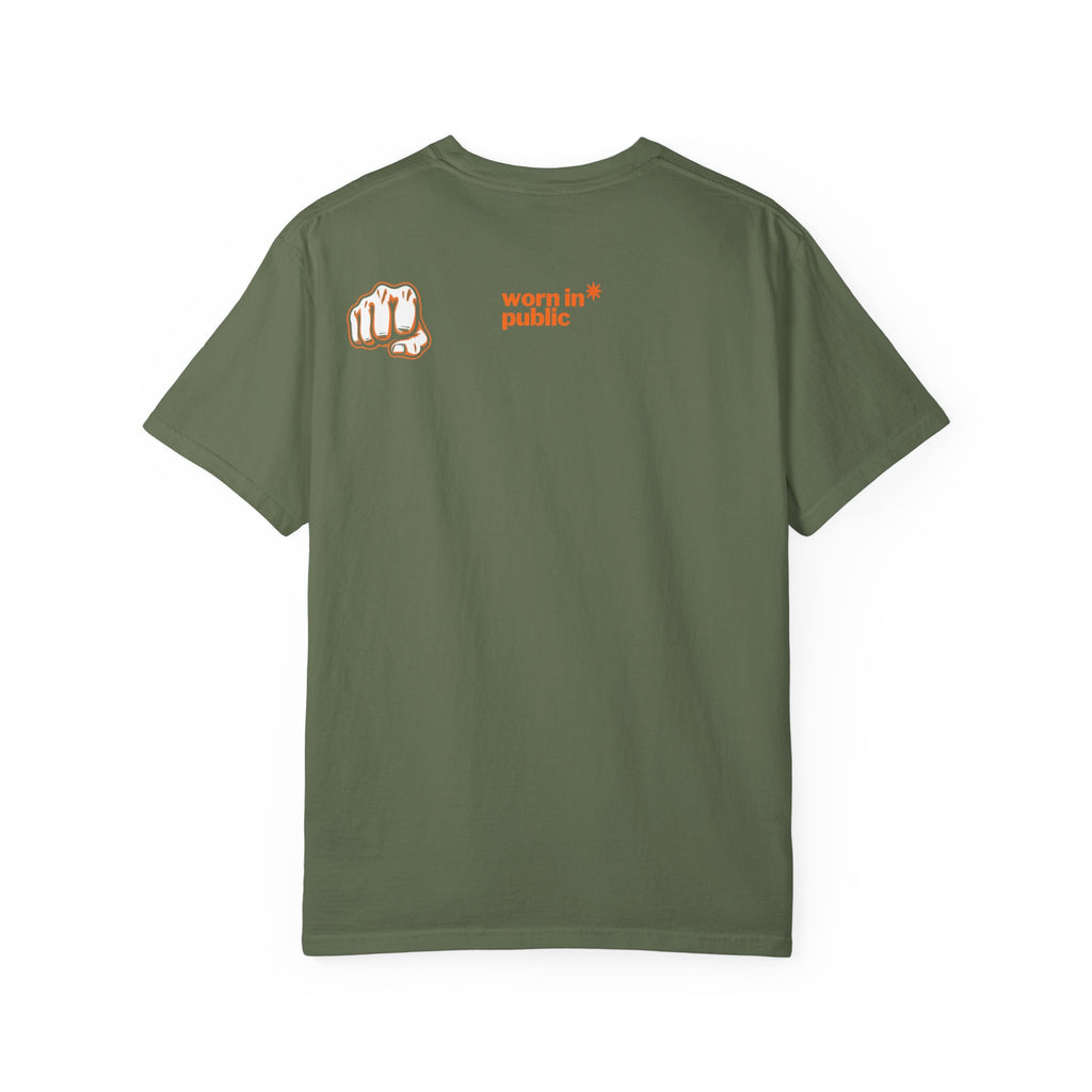 I Don't Care Graphic T-Shirt | Bold Statement Tee with 'I DON'T CARE' Print