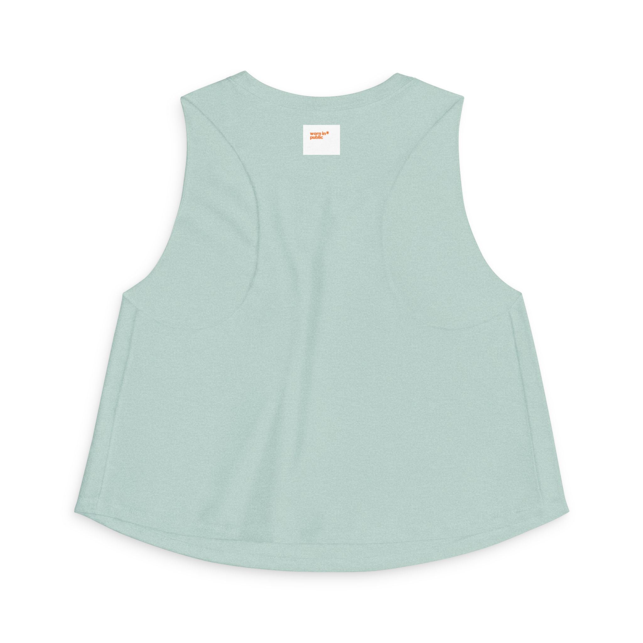 Bossy Boss Crop Top | Retro Script Graphic Top with Pastel Hearts & Stars