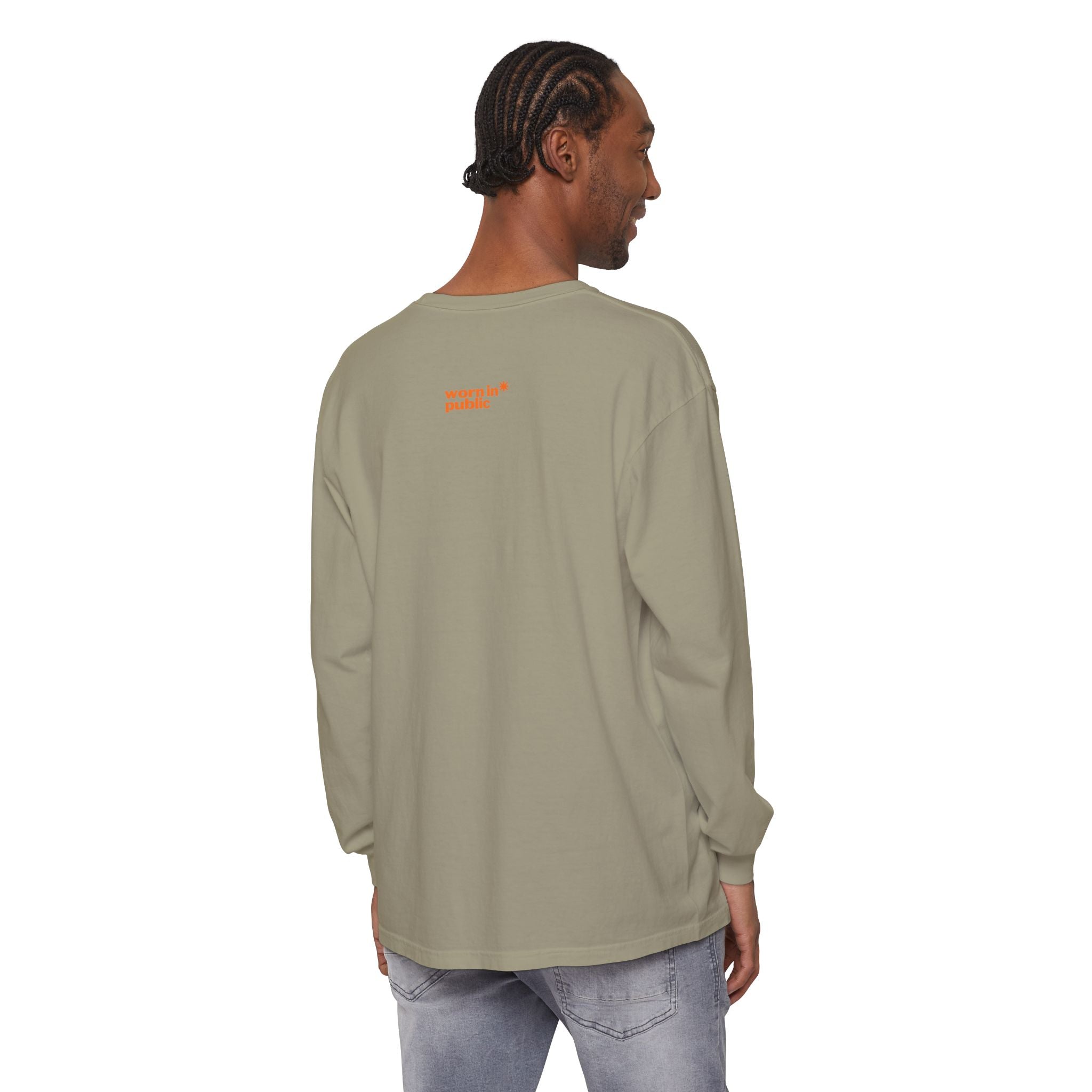 I'm Fine Nothing Is Fine Long Sleeve Tee | Sarcastic Mental Health Humor Shirt