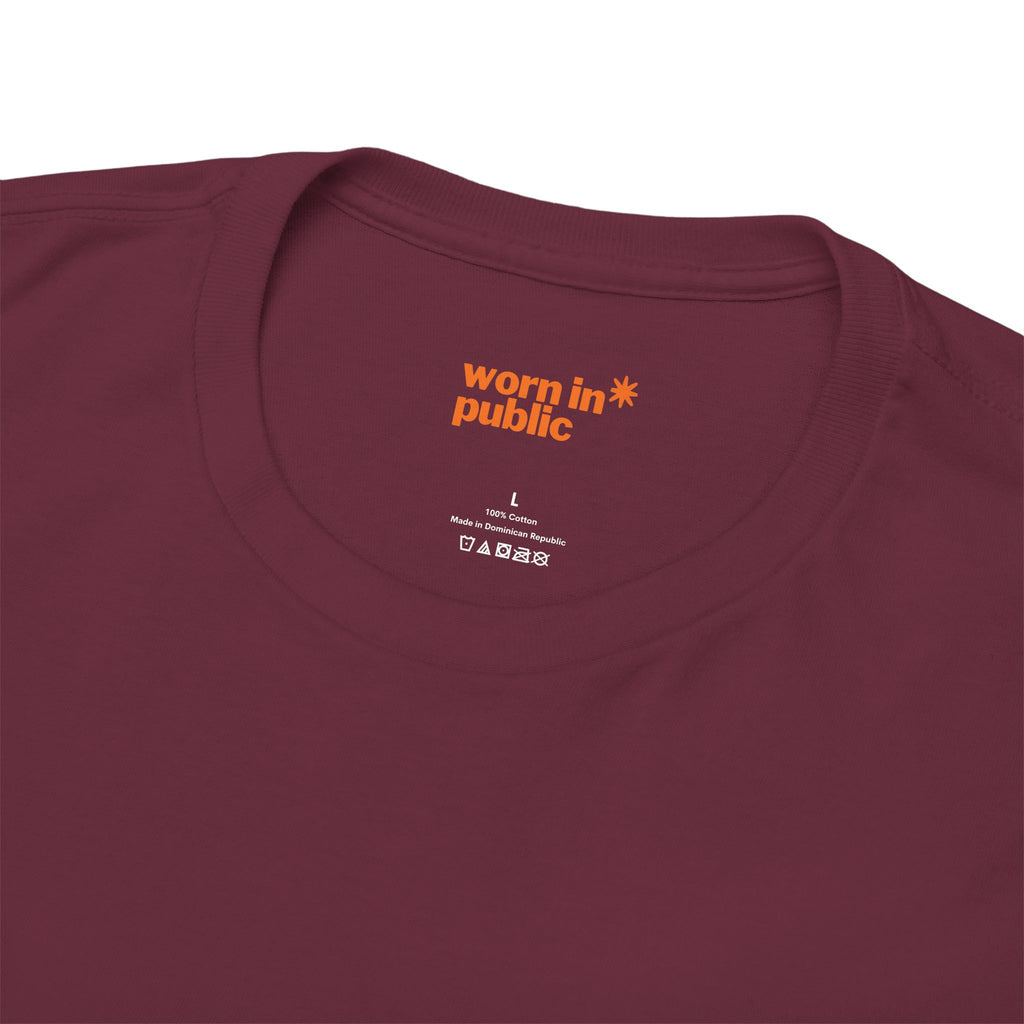 Advise None | Retro Slanted Unisex Graphic Tee