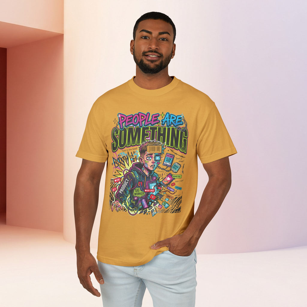 People Are Something | Unisex Retro Cyber Pop Art Graphic Tee