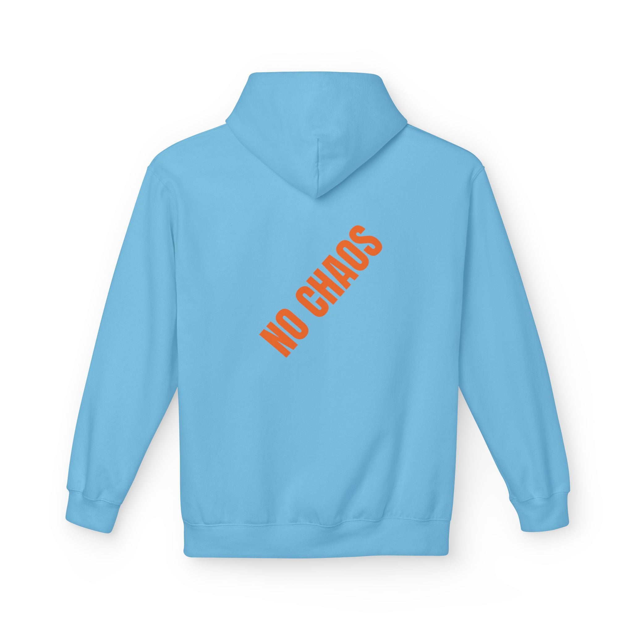 No Chaos Hoodie | Minimalist Motivational Pullover Sweatshirt