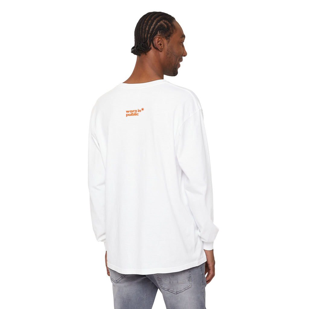 I'm Fine Nothing Is Fine Long Sleeve Tee | Sarcastic Mental Health Humor Shirt