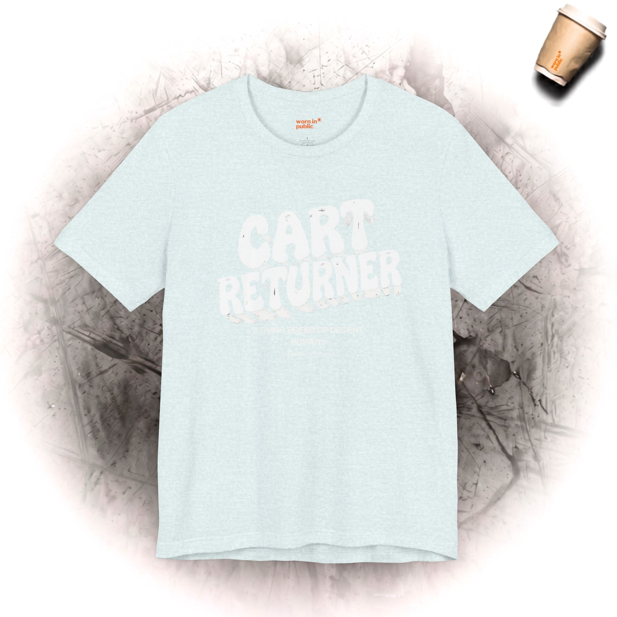 Einkaufswagen-Zurückbringer T-Shirt | Lustiges Supermarkt-Humor-T-Shirt für gute Menschen