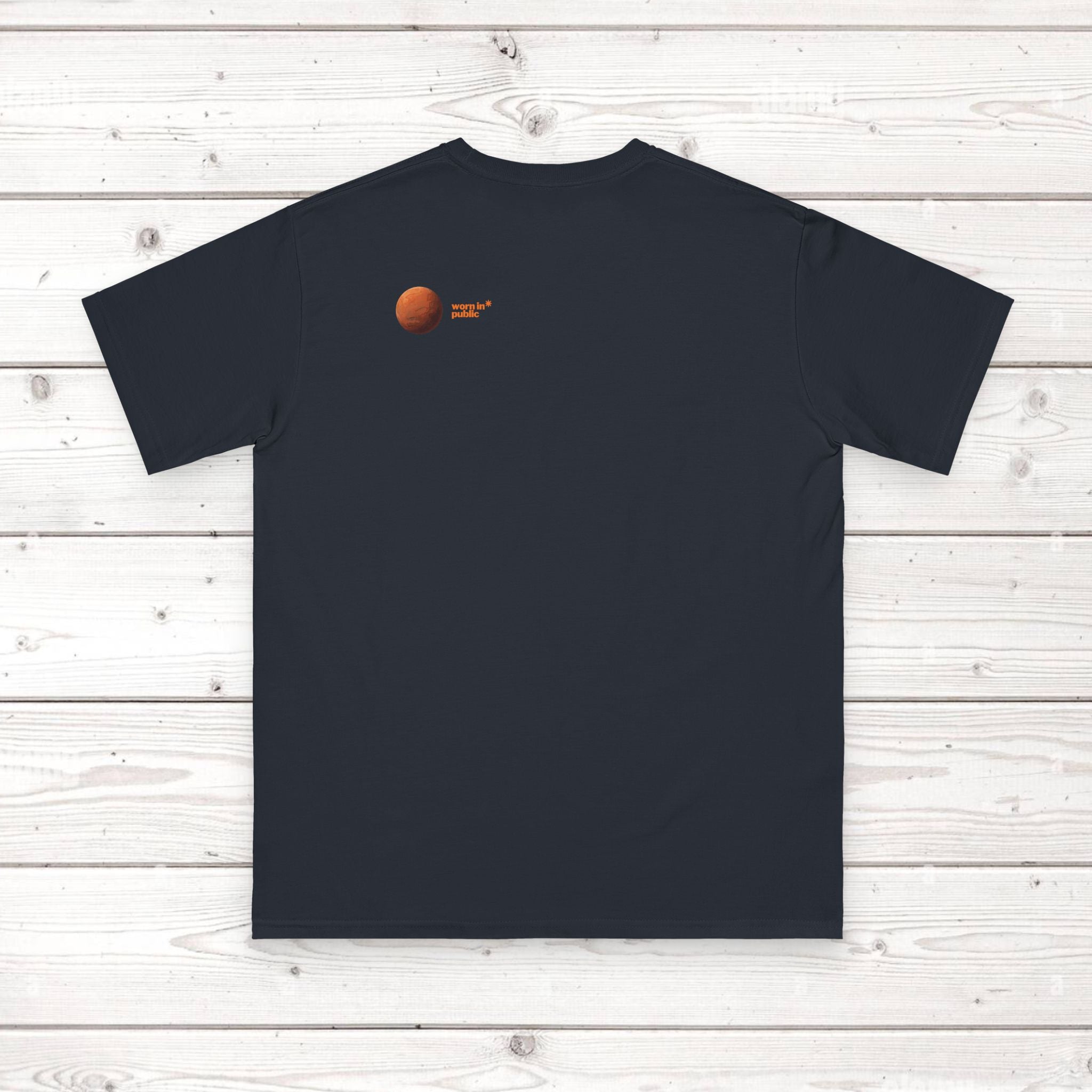 Mars Is Too Far ORGANIC T-Shirt — Retro Space Graphic Tee