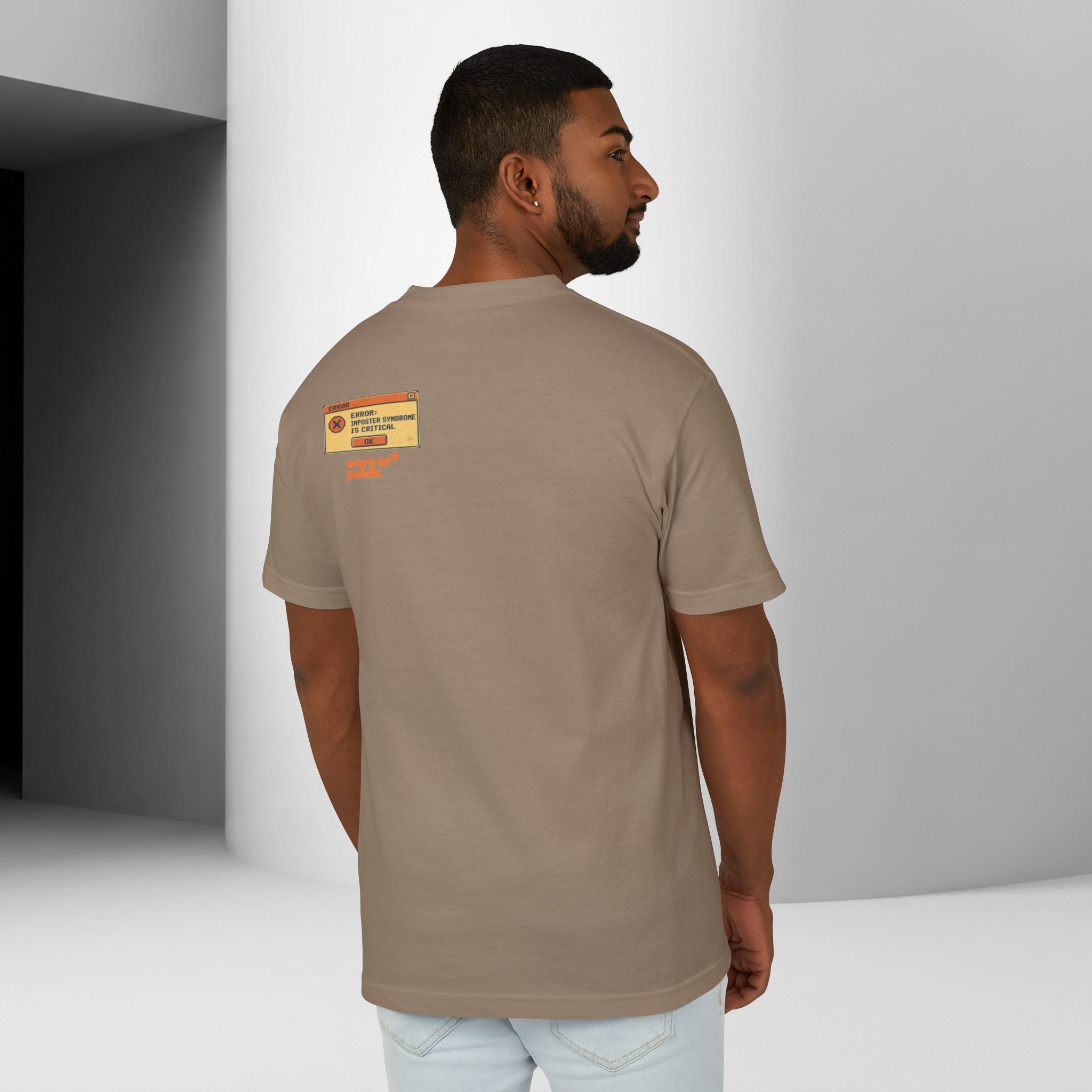 Winging It Retro Computer Unisex Tee — Funny Vintage Tech Graphic T-Shirt